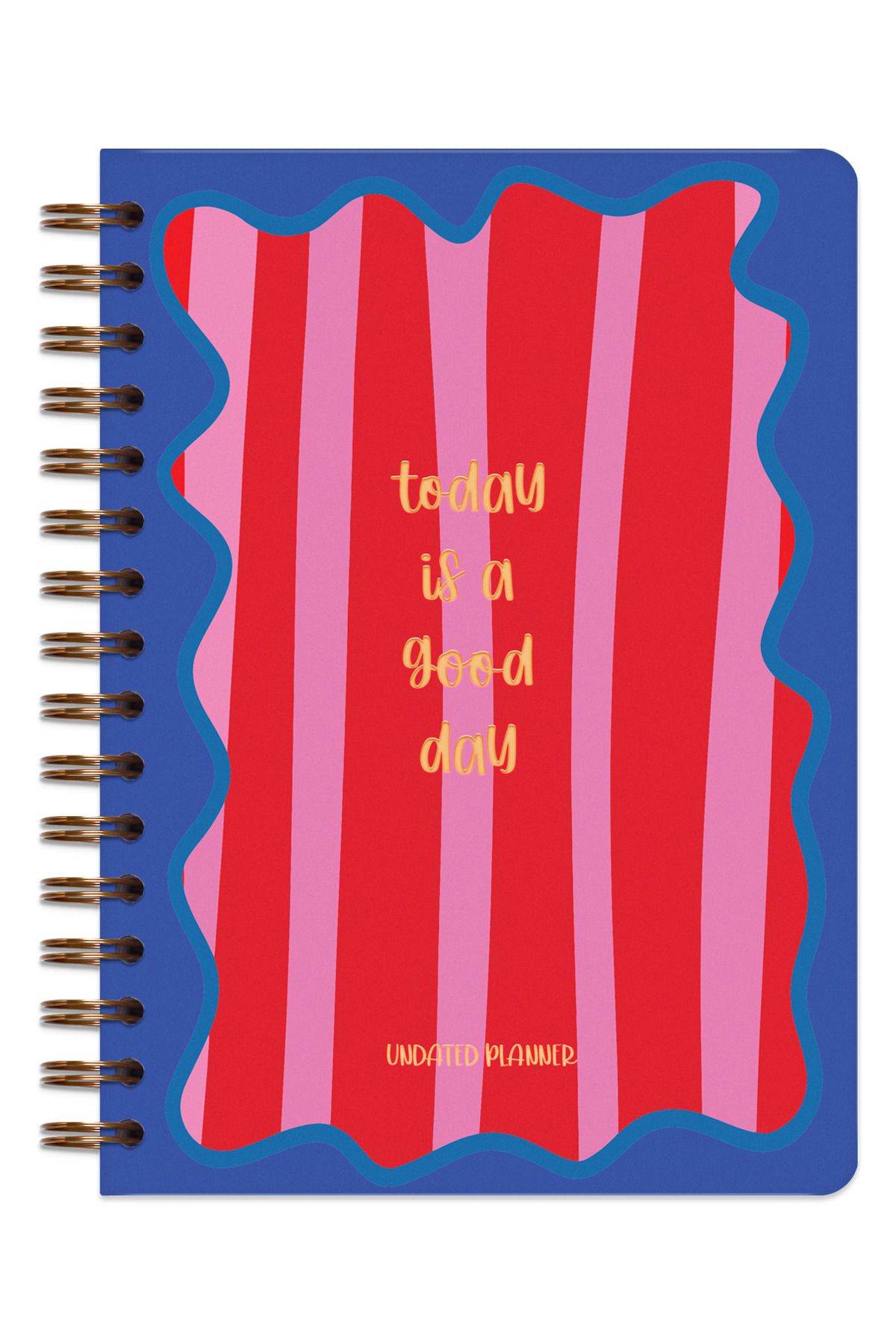 Matt Notebook-Agenda planificator fără timp A5 Spiral 4