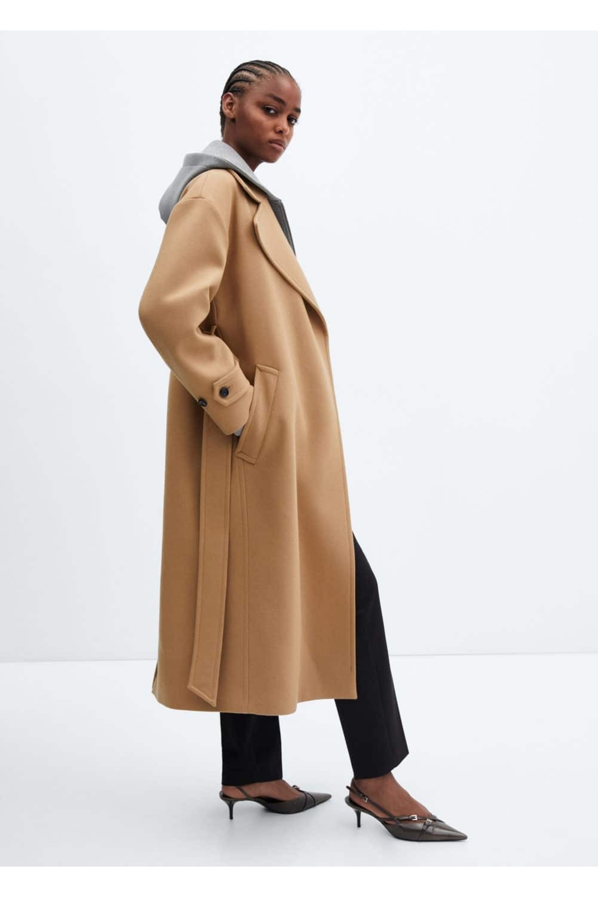 MANGO Woman-Maxi Flap Manteco Wool Coat 7