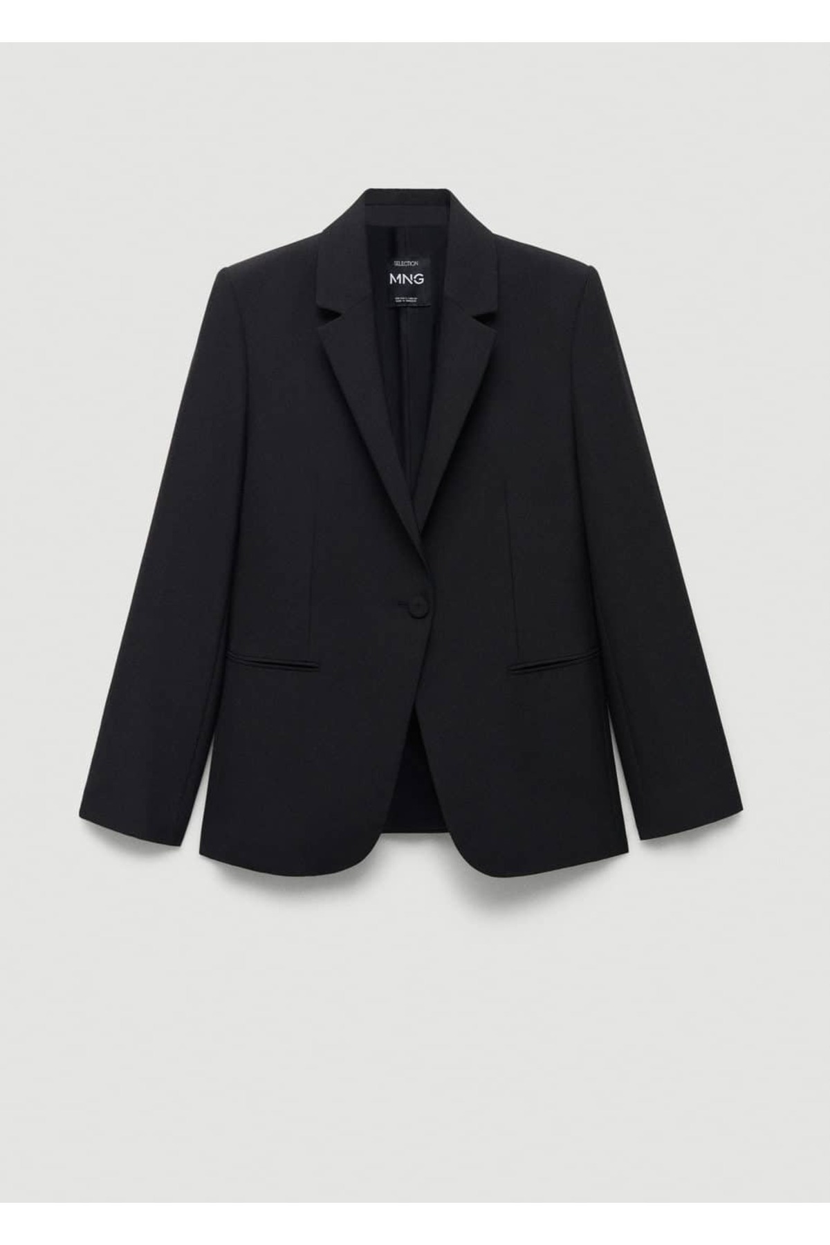 MANGO Woman-Blazerjacke in Wollfarbe 3
