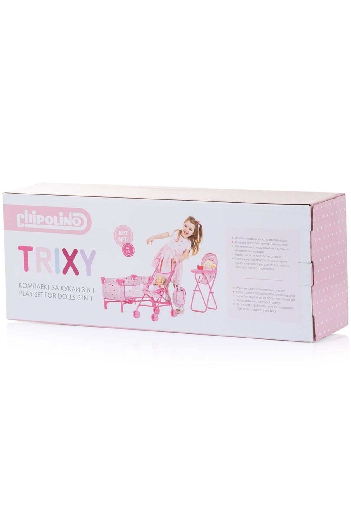 Chipolino-Set jucarii pentru papusi Chipolino Trixy 3 in 1 unicorn 8
