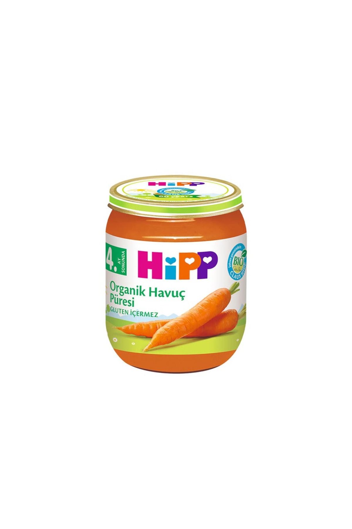 Hipp Organik X 12 Adet Havuç Püresi 125gr