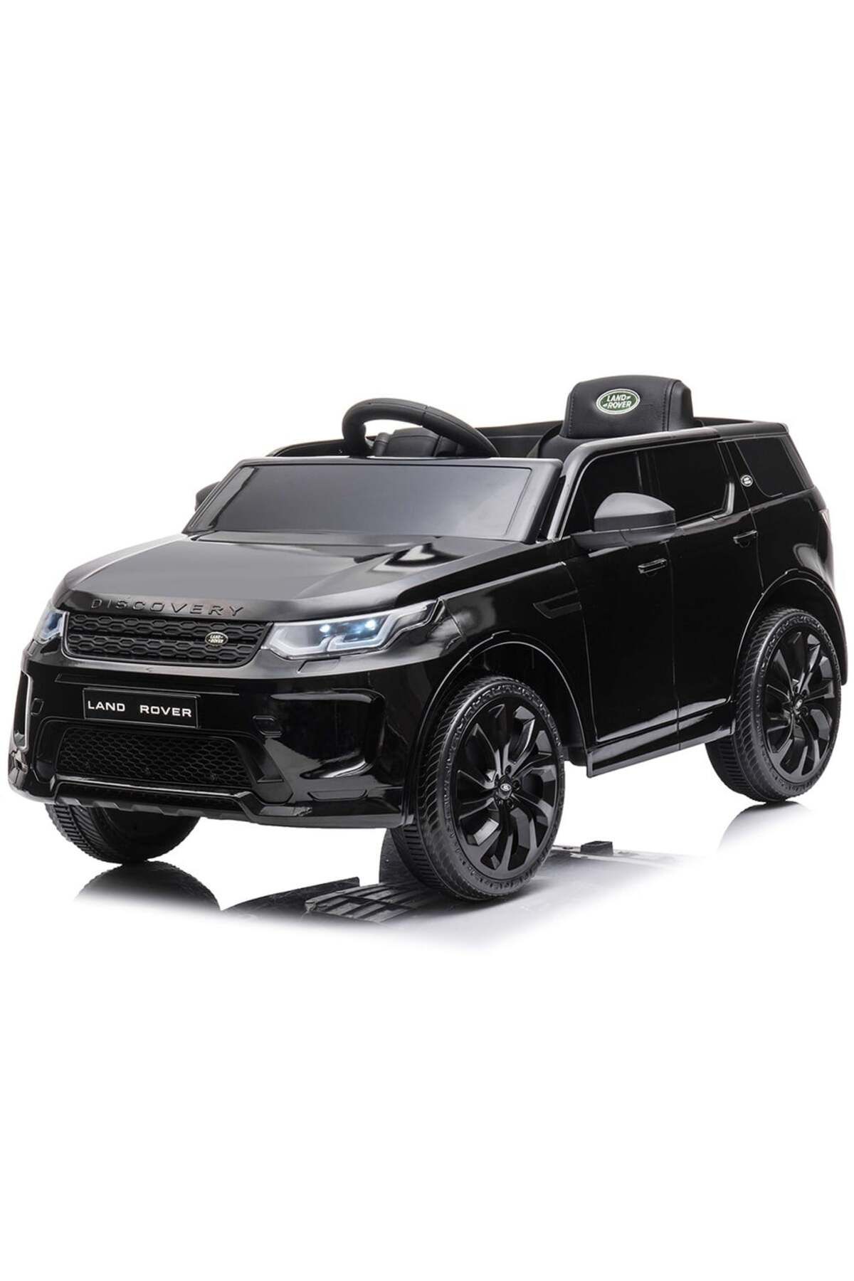 Chipolino-Masinuta Chipolino SUV Land Rover Discovery cu scaun din piele si roti EVA black 3