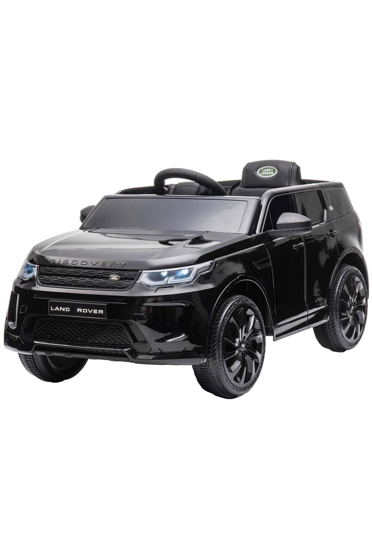 Chipolino-Masinuta Chipolino SUV Land Rover Discovery cu scaun din piele si roti EVA black 1