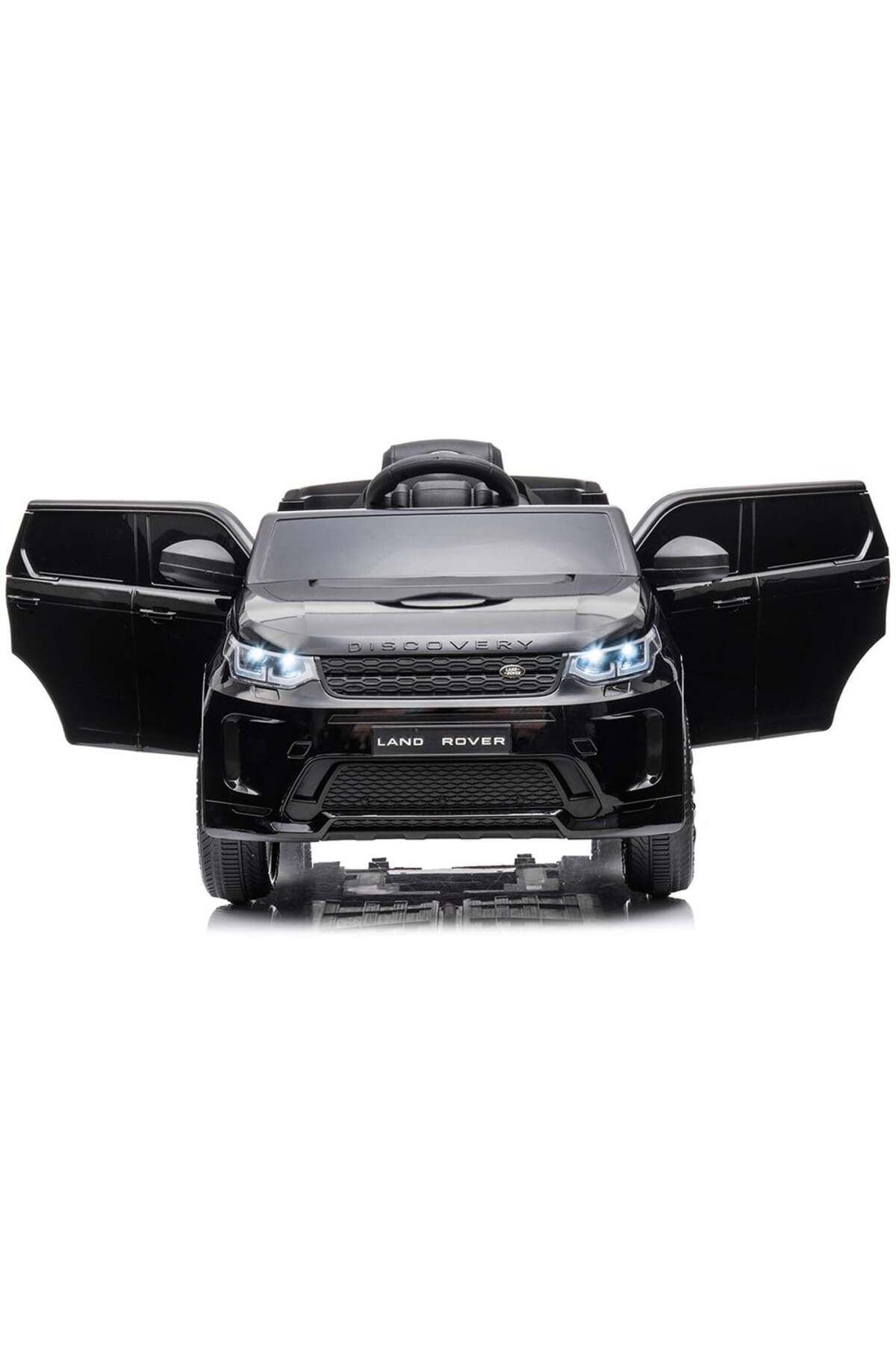 Chipolino-Masinuta Chipolino SUV Land Rover Discovery cu scaun din piele si roti EVA black 8