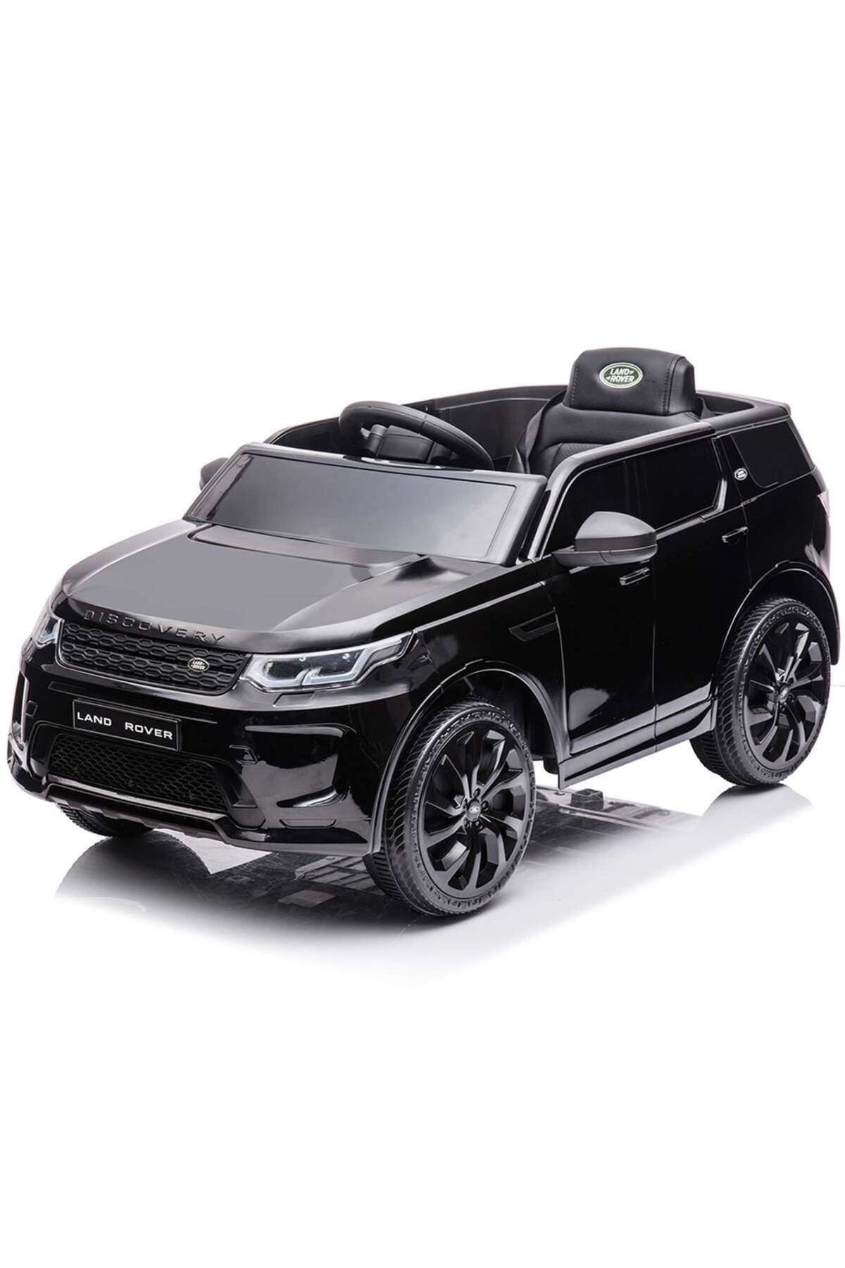 Chipolino-Masinuta Chipolino SUV Land Rover Discovery cu scaun din piele si roti EVA black 13