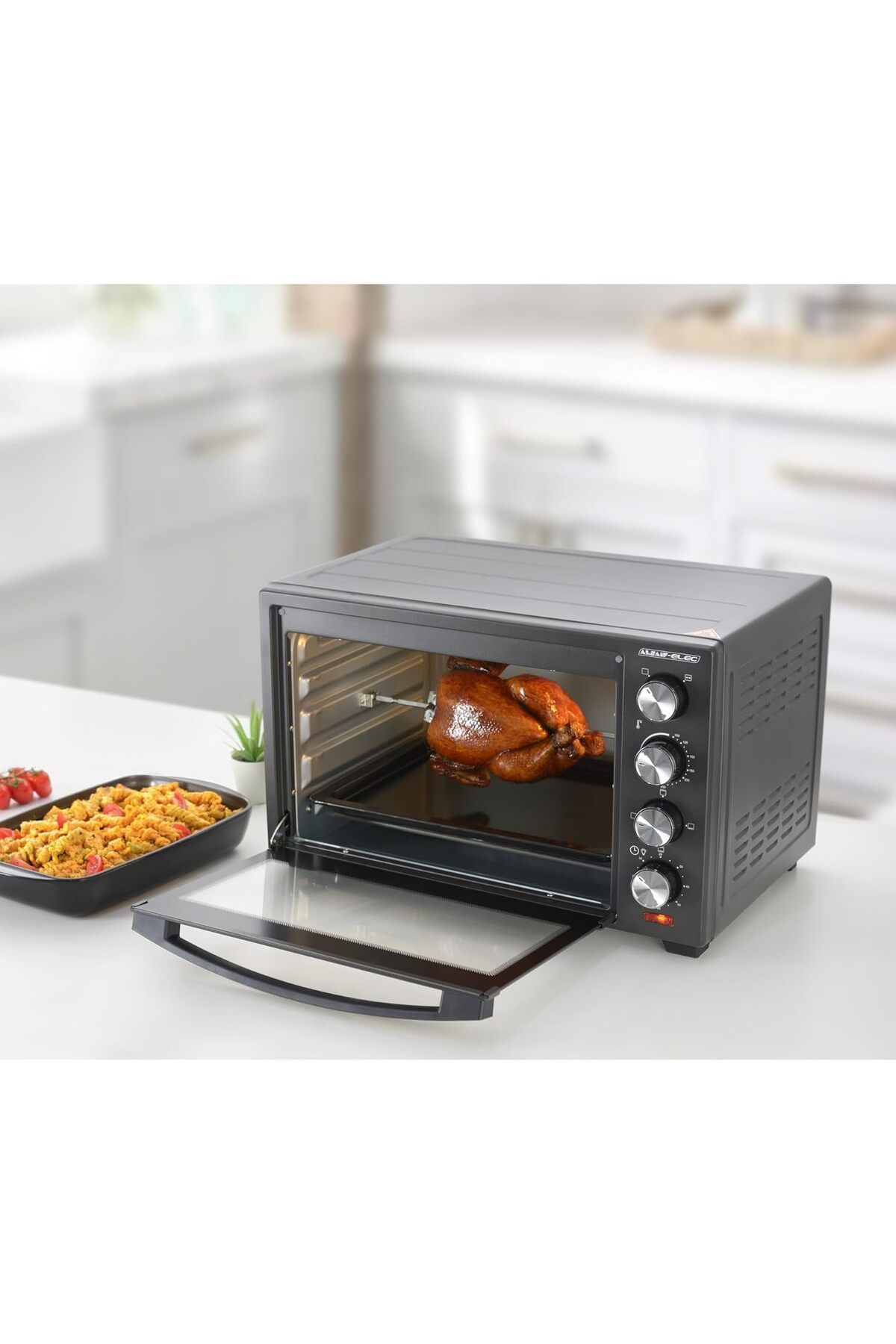 ALSAIF-HUMMER PRO Oven With Grill 30 L 1600 W E01107 Black 2