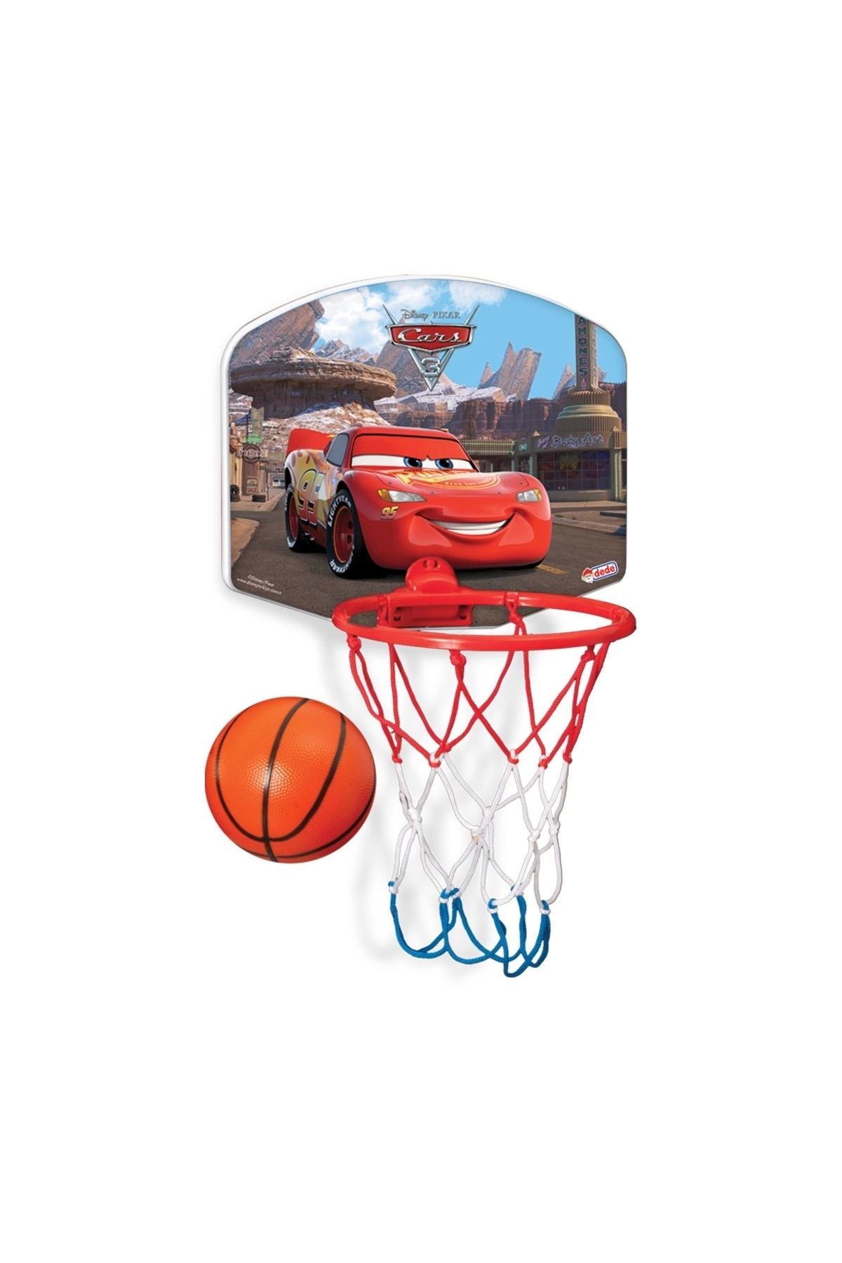 DEDE 01520 Cars Küçük Basket Potası ,