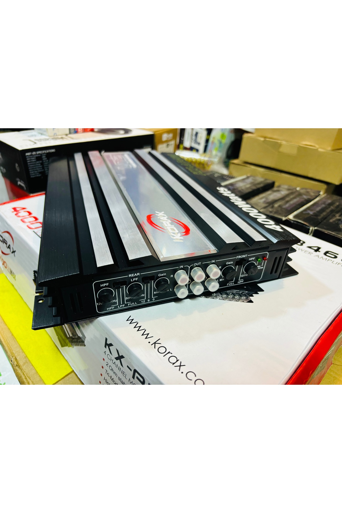 woodstar Korax KX AB460 - 4bin waat 4 kanal - Fiyatı, Yorumları