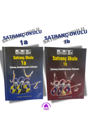 Analiz Yayınları SATRANÇ OKULU 1a-1b (Satranç Kombinezonları Kılavuzu 2 kitap...
