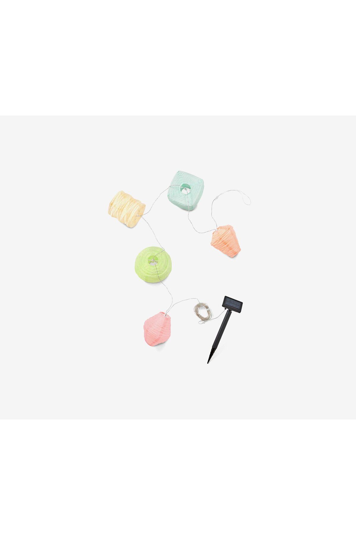Tchibo-Solar Light Chain With Lanterns, Transparent 2
