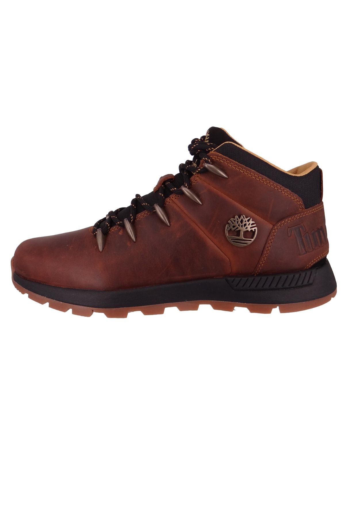 Timberland-Herren Sportliche Halbschuhe Sprint Trekker Mid TB0A67TG943 Braun Medium Brown Leder mit Außensohle 3