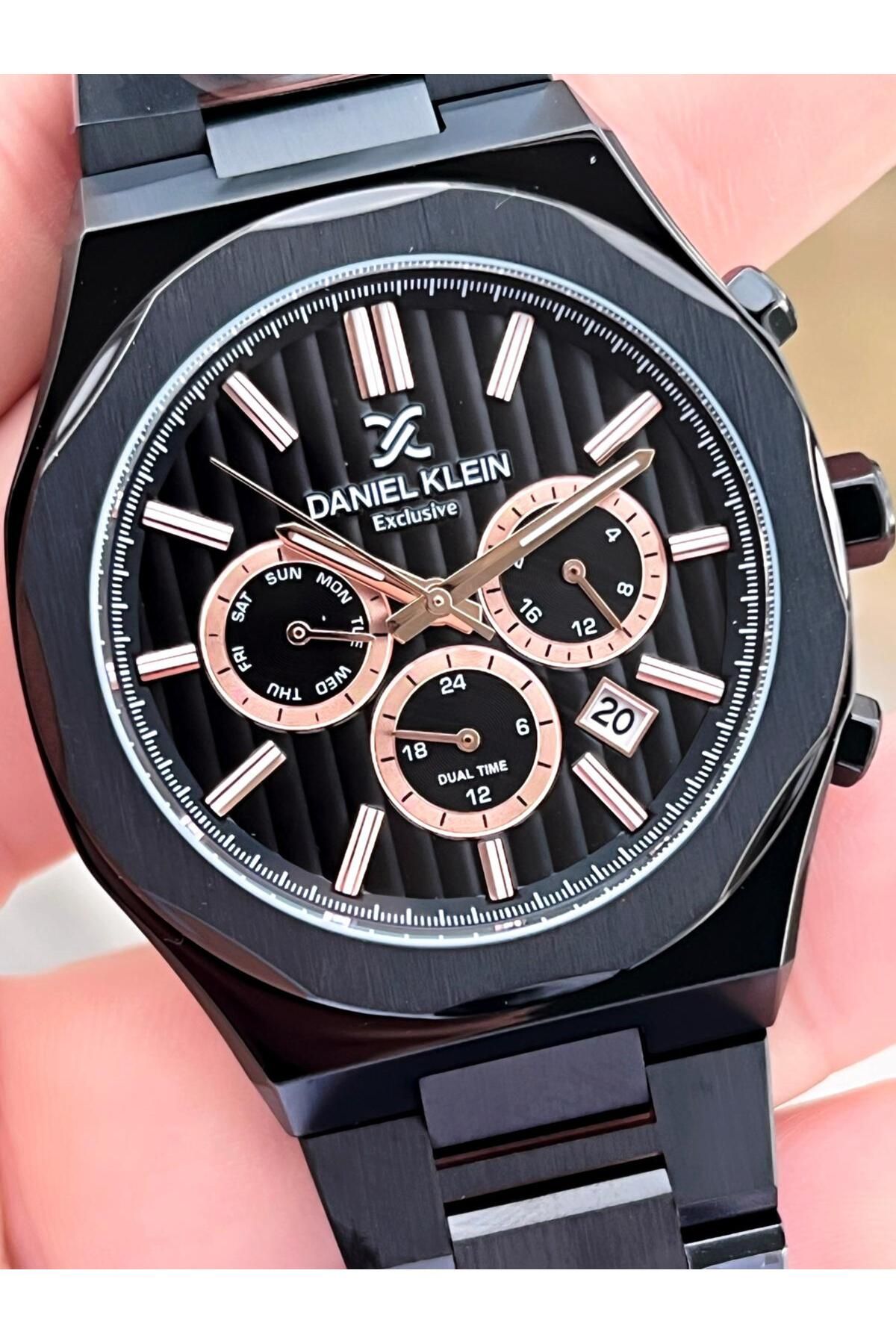 Daniel Klein-Men Wrist Watch with Inner Functions Active 30 Mt Water Resistant Fdk.13451F4 3