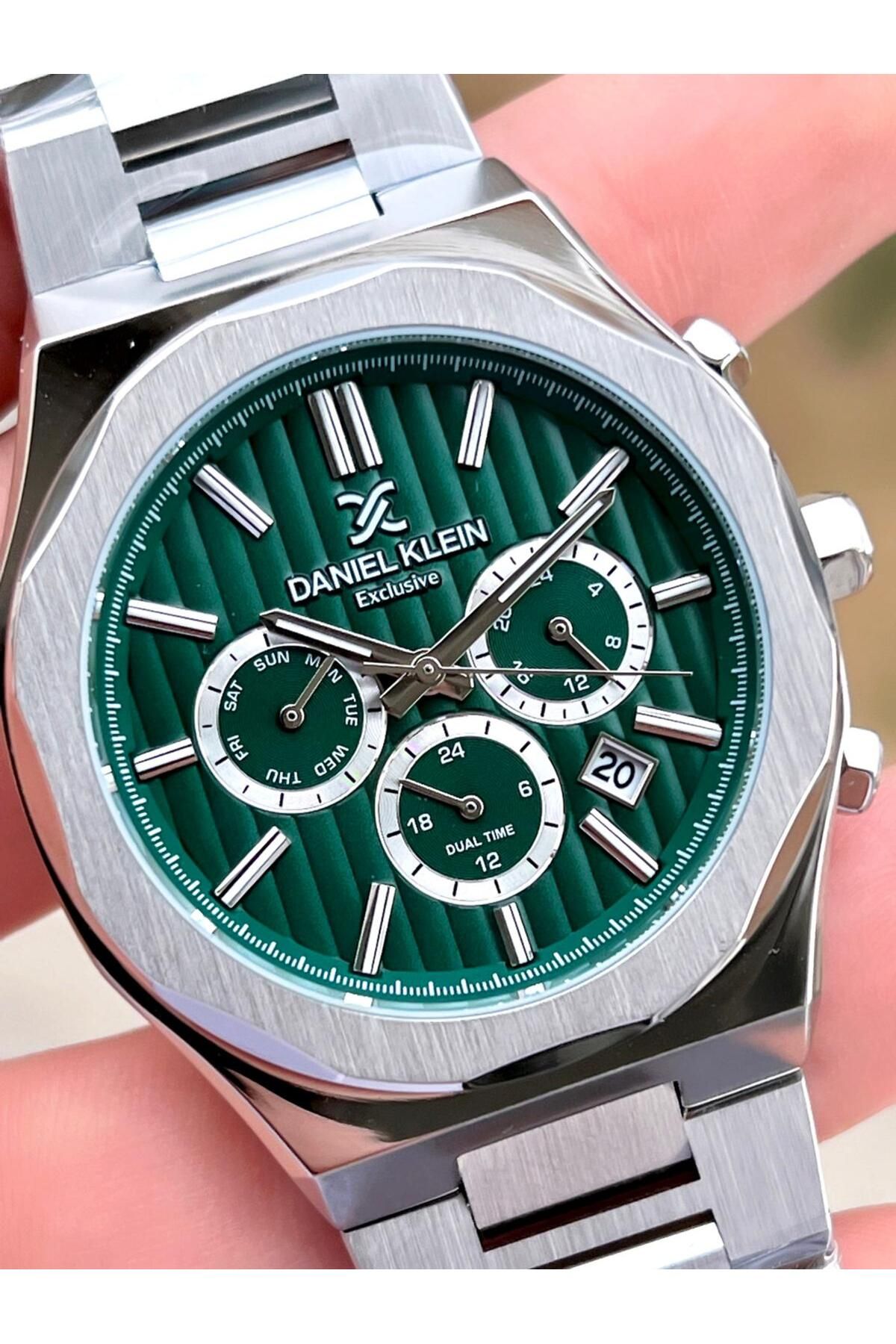 Daniel Klein-Men Wrist Watch with Inner Functions Active 30 Mt Water Resistant Fdk.13451F6 3