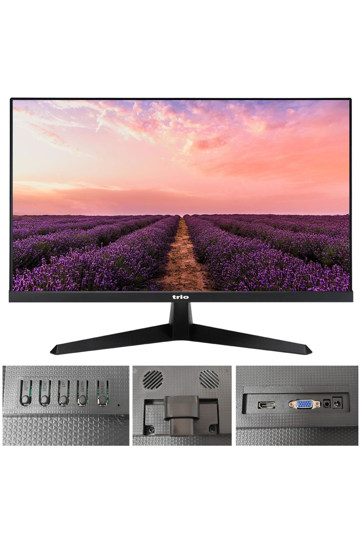 Trio TR-19WS Led Monitör 19 İnç 12v Vga Hdmi Dahili Hoparlör