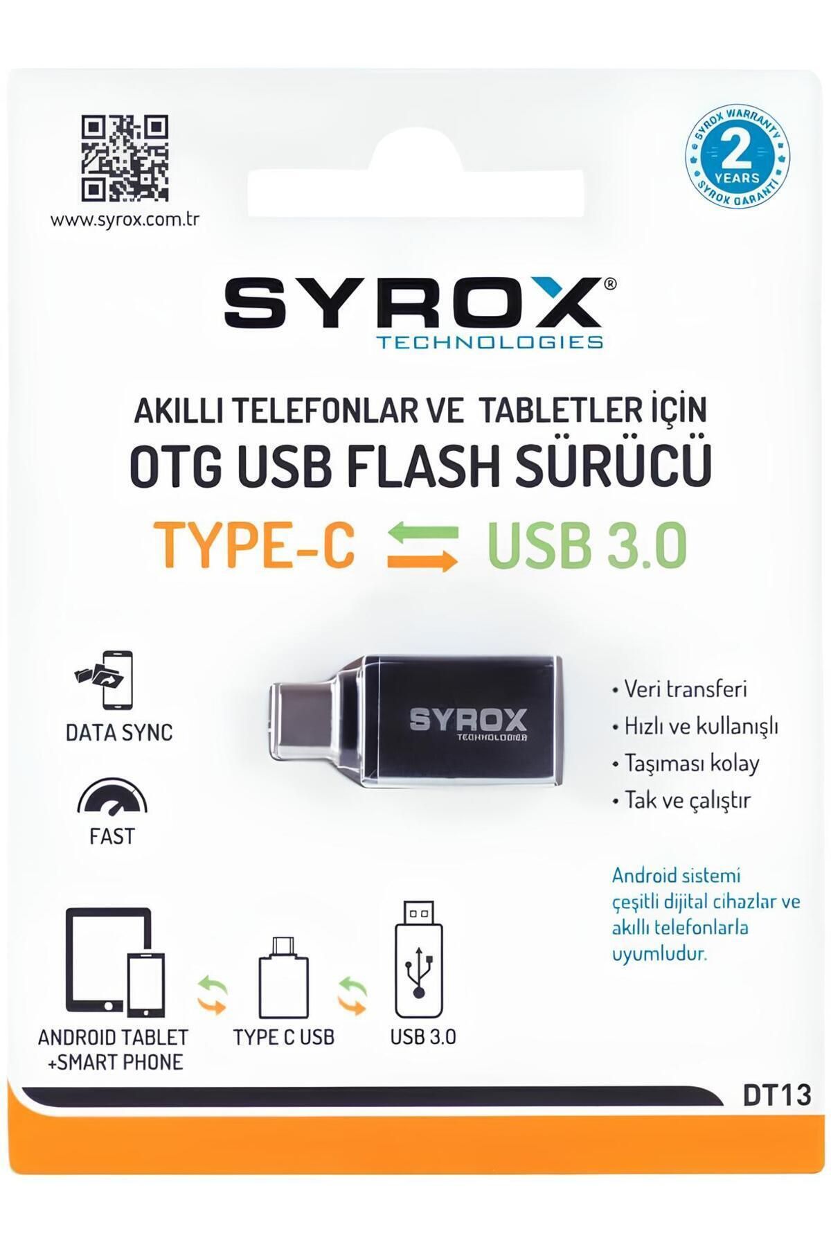 Syrox 8gb 16mb/s Flashbellek Flashdisk