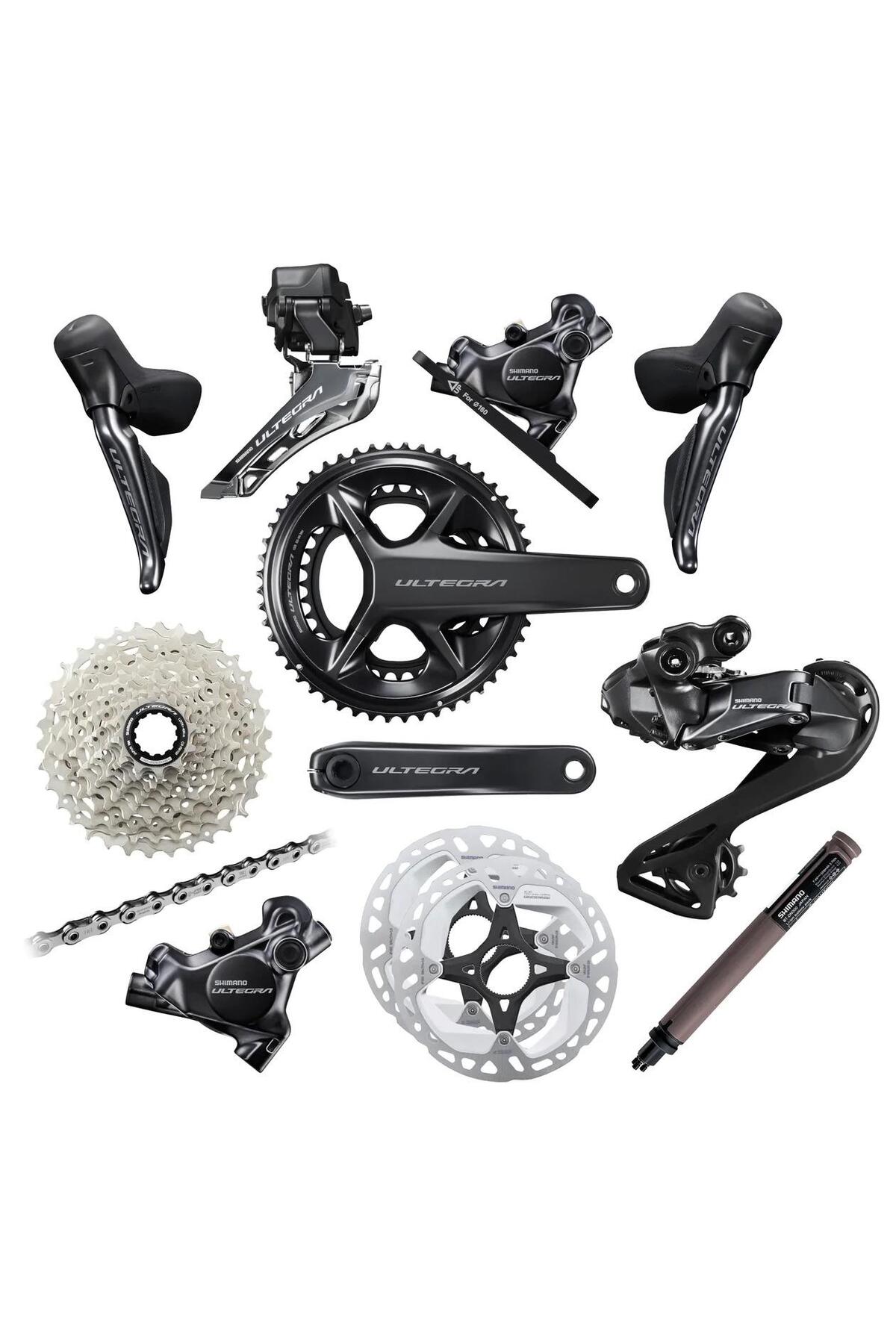 shimano Ultegra R8170 Di2 Disk Fren Grupset 12 Vites (52/36T
