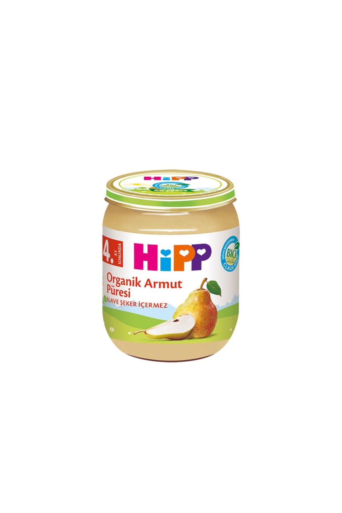 Hipp Organik x 6 Kavanoz Armut Püresi 125gr