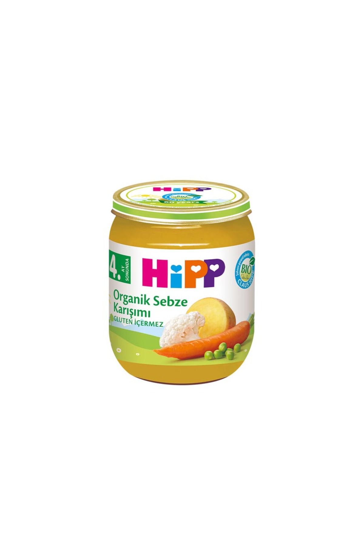 Hipp Organik x 6 Adet Sebze Karışımı 125gr