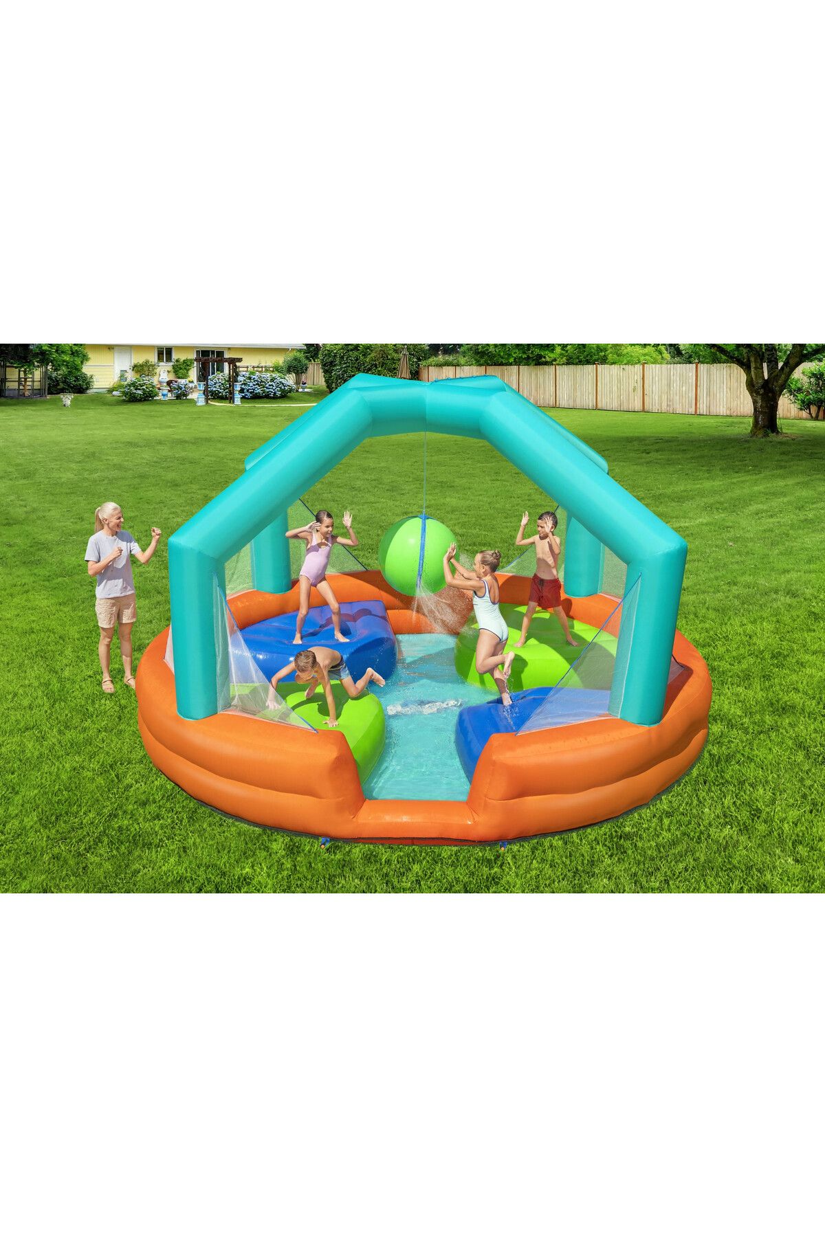 BESTWAY-Waterpark Dodge and Drench 450X450X268centimeter 7