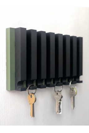 Plodna House Anahtar Organizatör Anahtar Askılığı Duvar süsü 13x24 cm Plastik