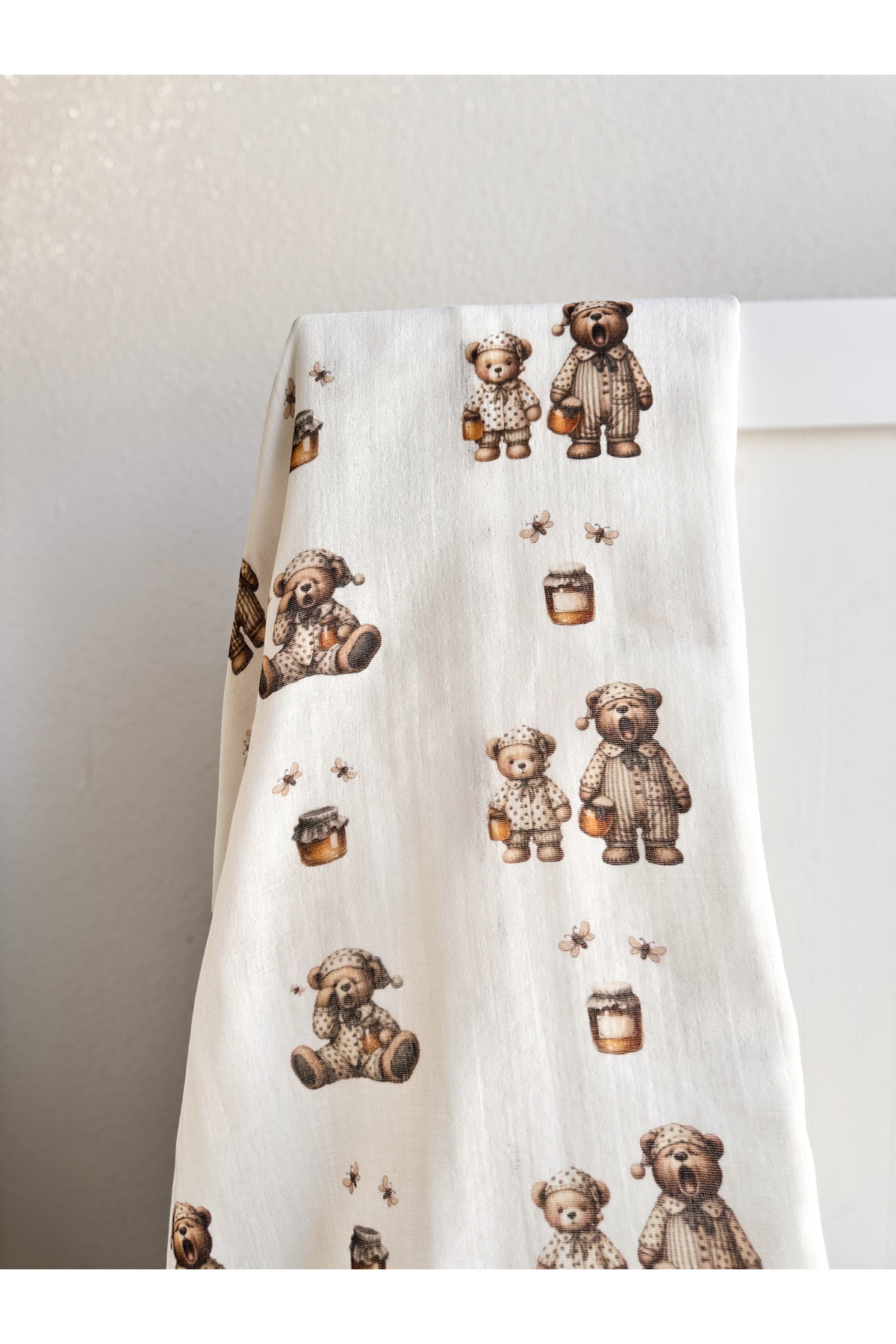 Little Dude %100 Organik Pamuk Çift Katlı Müslin Örtü-100m*100cm fotoğrafı 2 (önizleme)