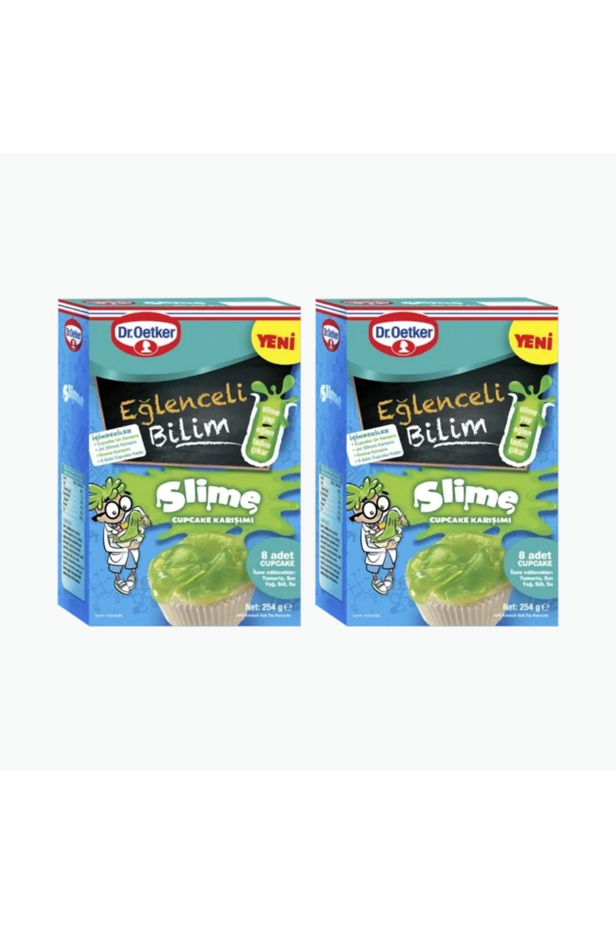 Dr. Oetker Eğlenceli Bilim Serisi Slime 254 Gr 2 Adet