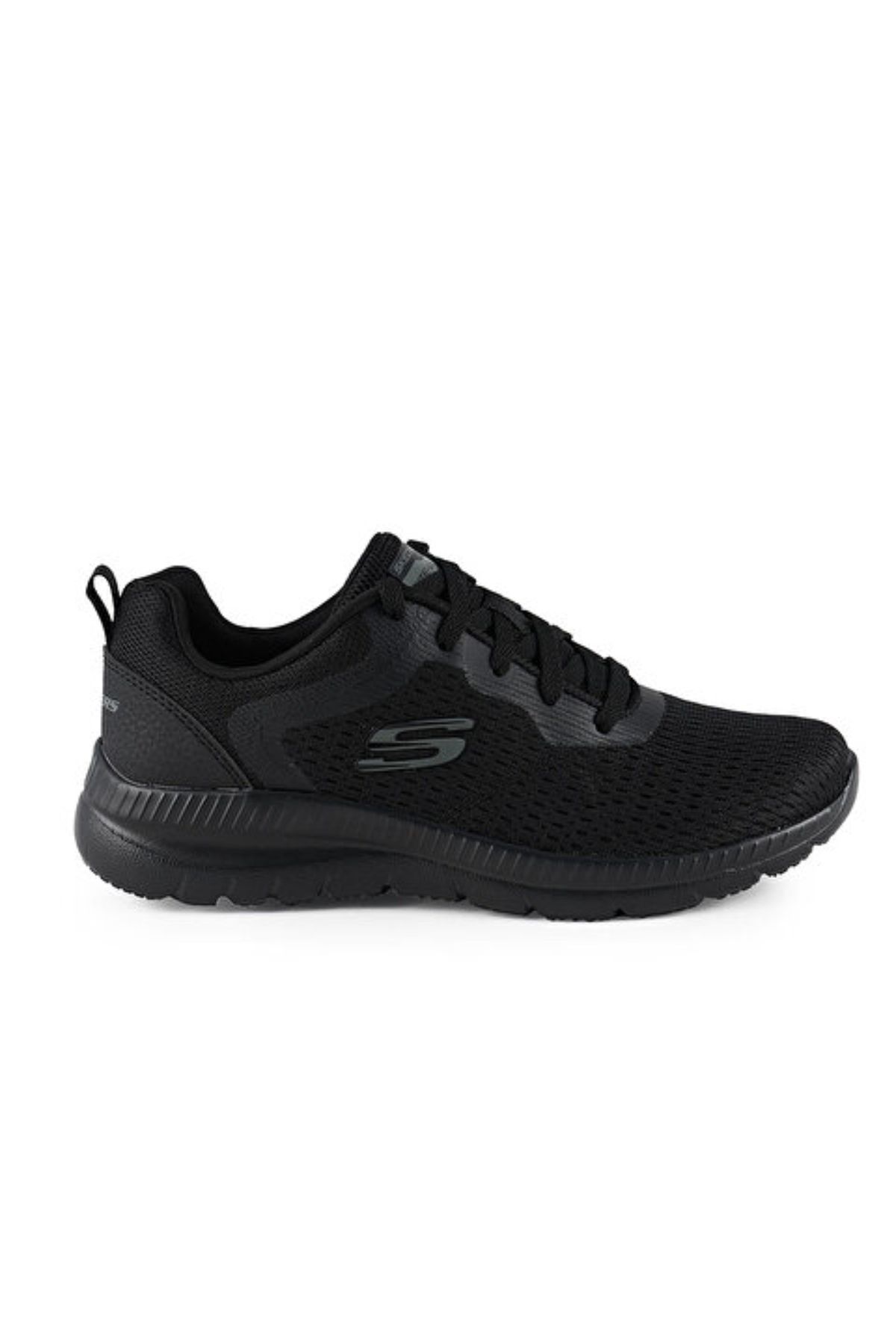 SKECHERS-Bountiful 12607-Bbk Women's Black Sneakers 1