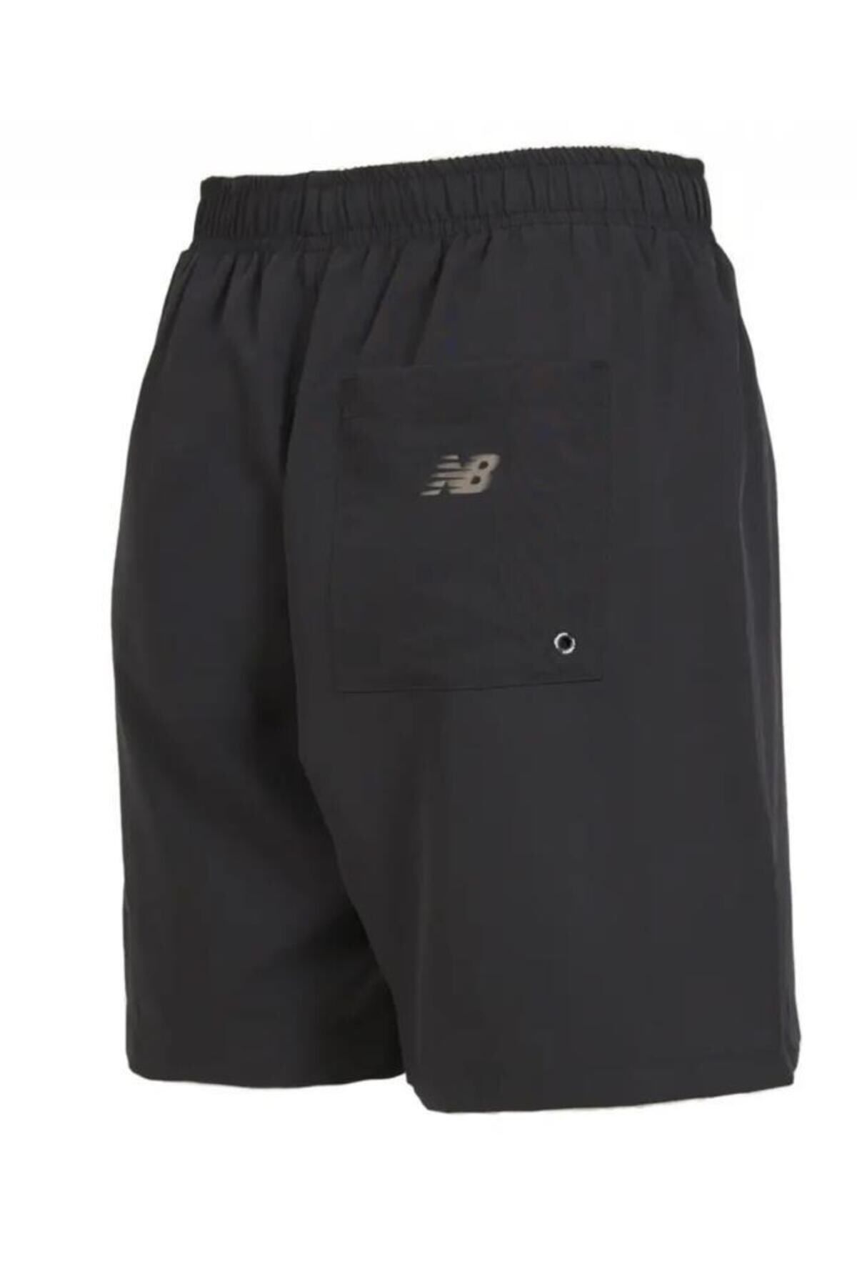 New Balance-Lifestyle MNS1324-BK Black Men's Swim Shorts 7