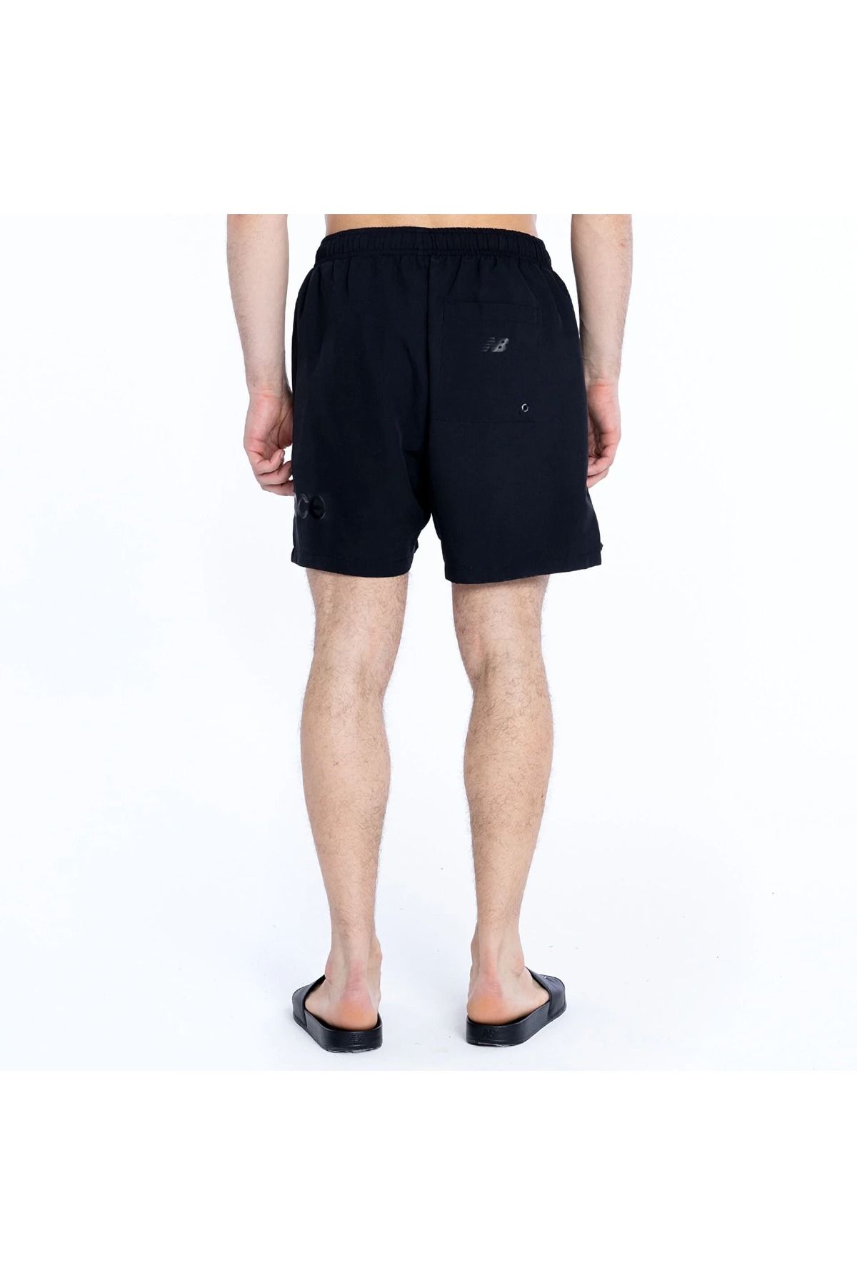 New Balance-Lifestyle MNS1324-BK Black Men's Swim Shorts 4