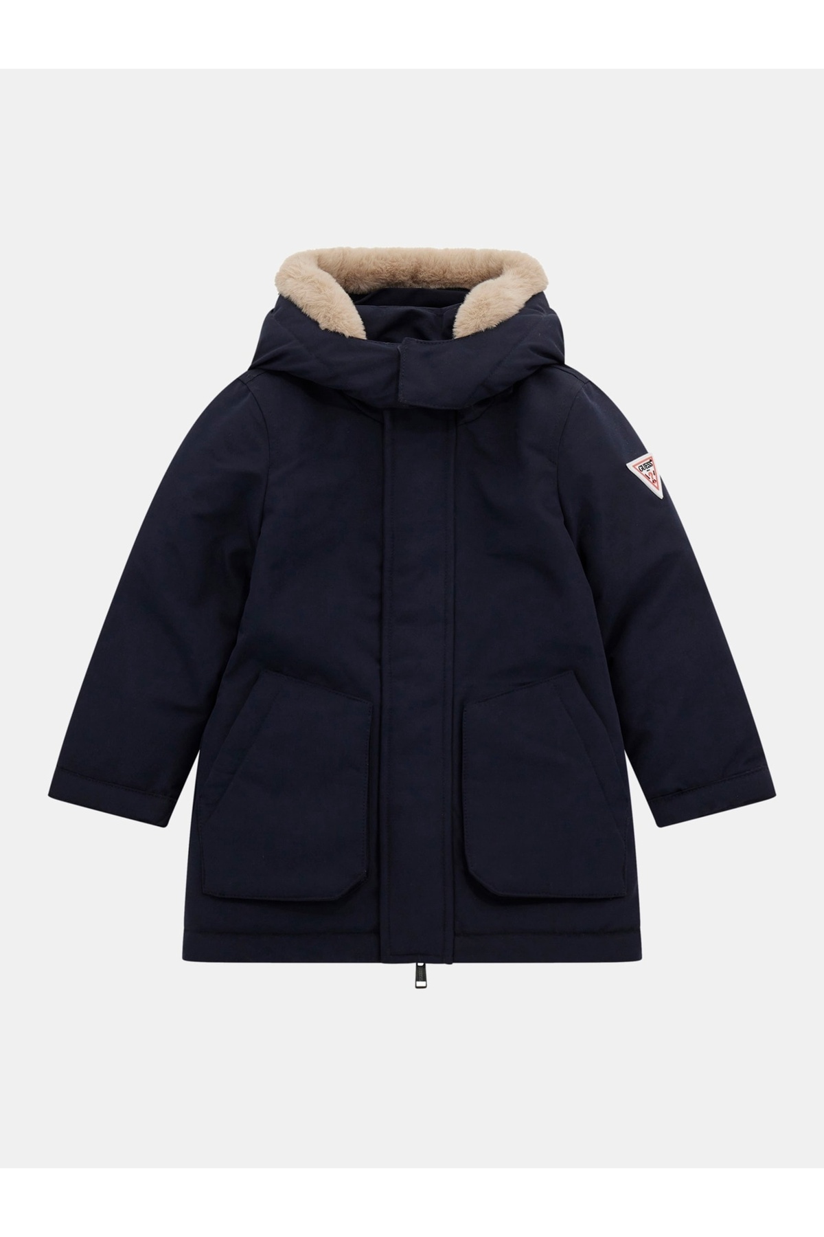 Guess-Real down Hooded Pad Coat 1