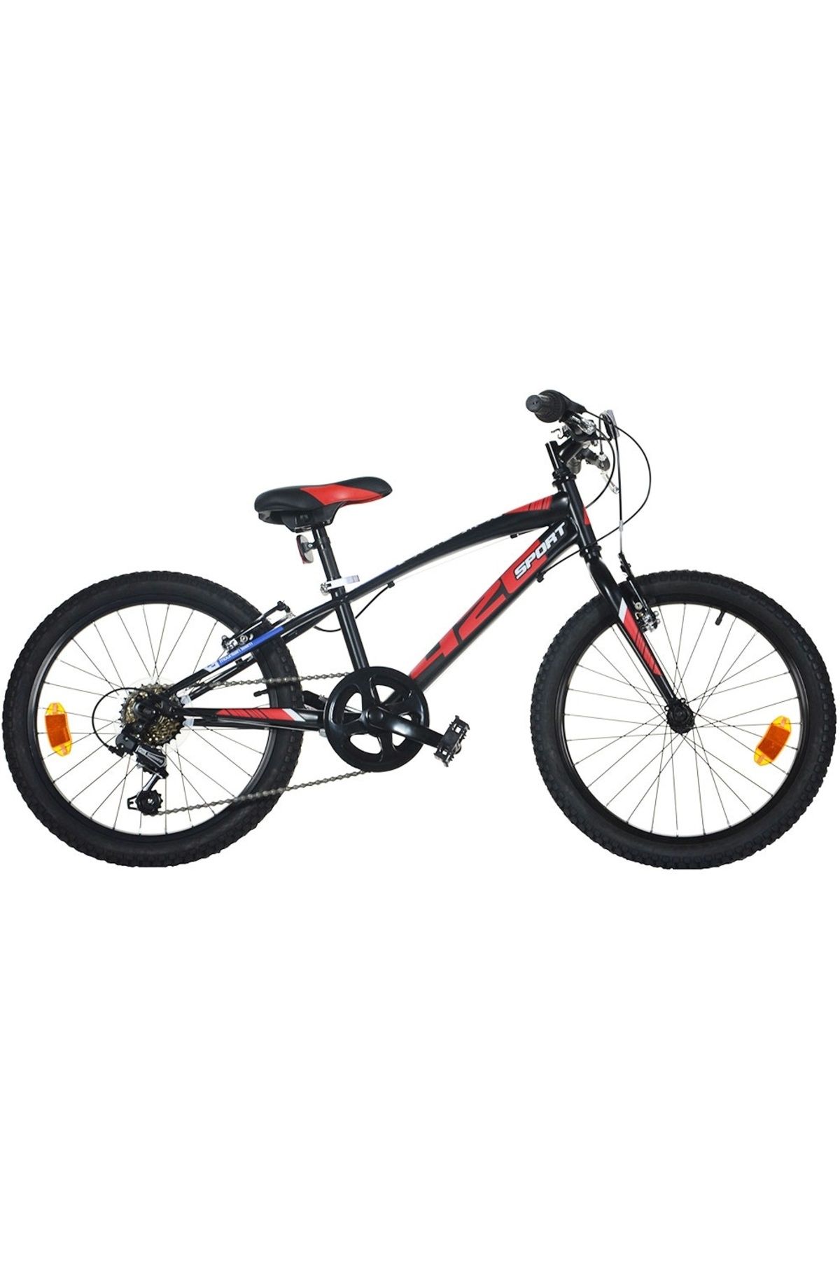 OEM Bicicleta Copii Dino Bikes 20' Mtb Baieti Sport Negru Cu 6 Viteze - Mărime unică