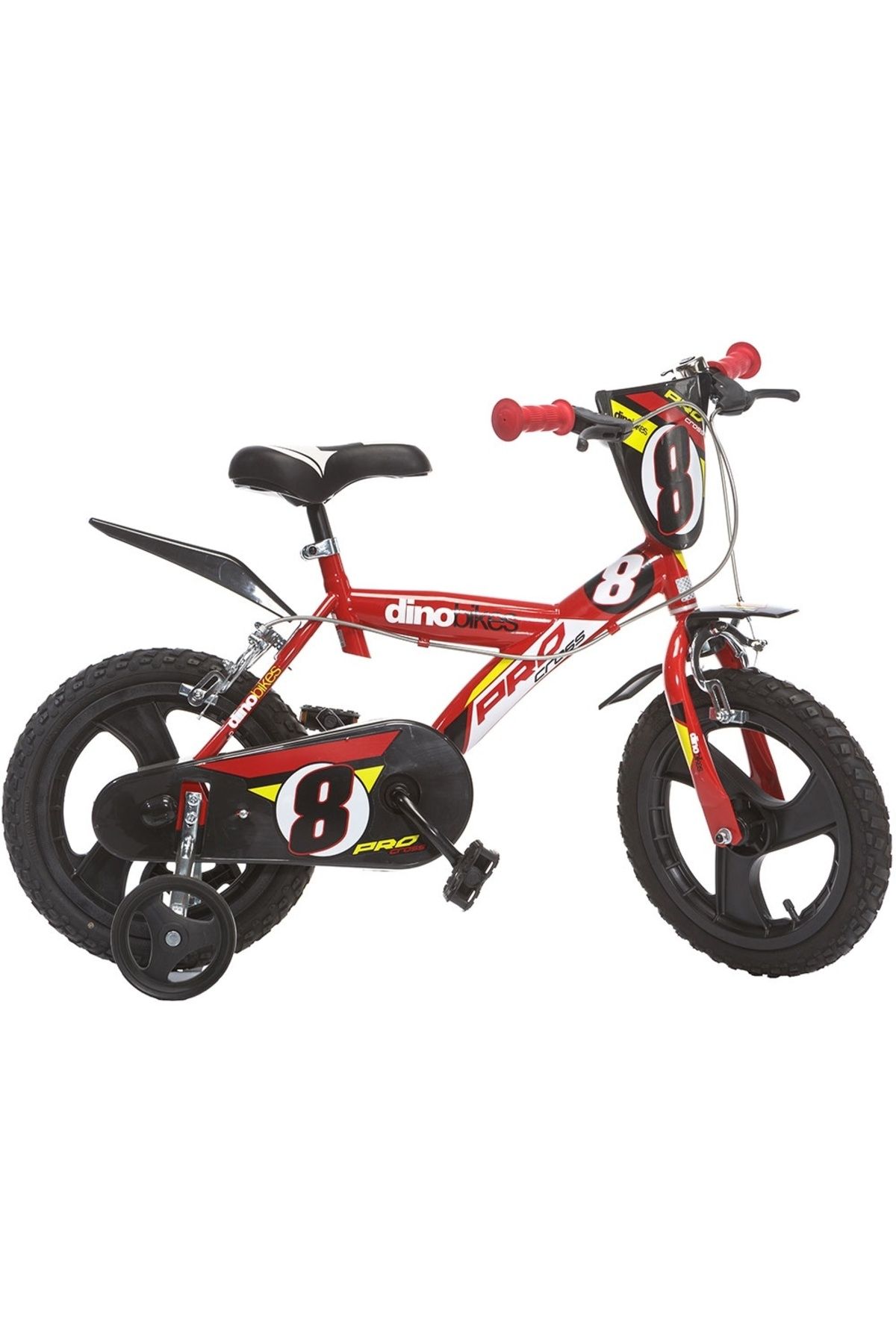 OEM-Bicicleta copii Dino Bikes 16' Pro-cross rosu 1