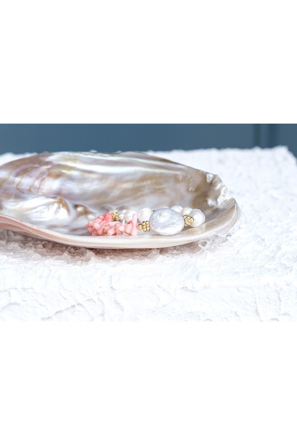 Chic Latife-Natural Stone Bracelet with Pearls 4