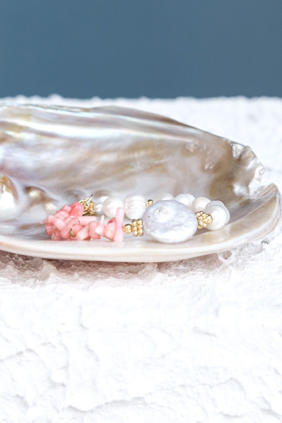 Chic Latife-Natural Stone Bracelet with Pearls 3