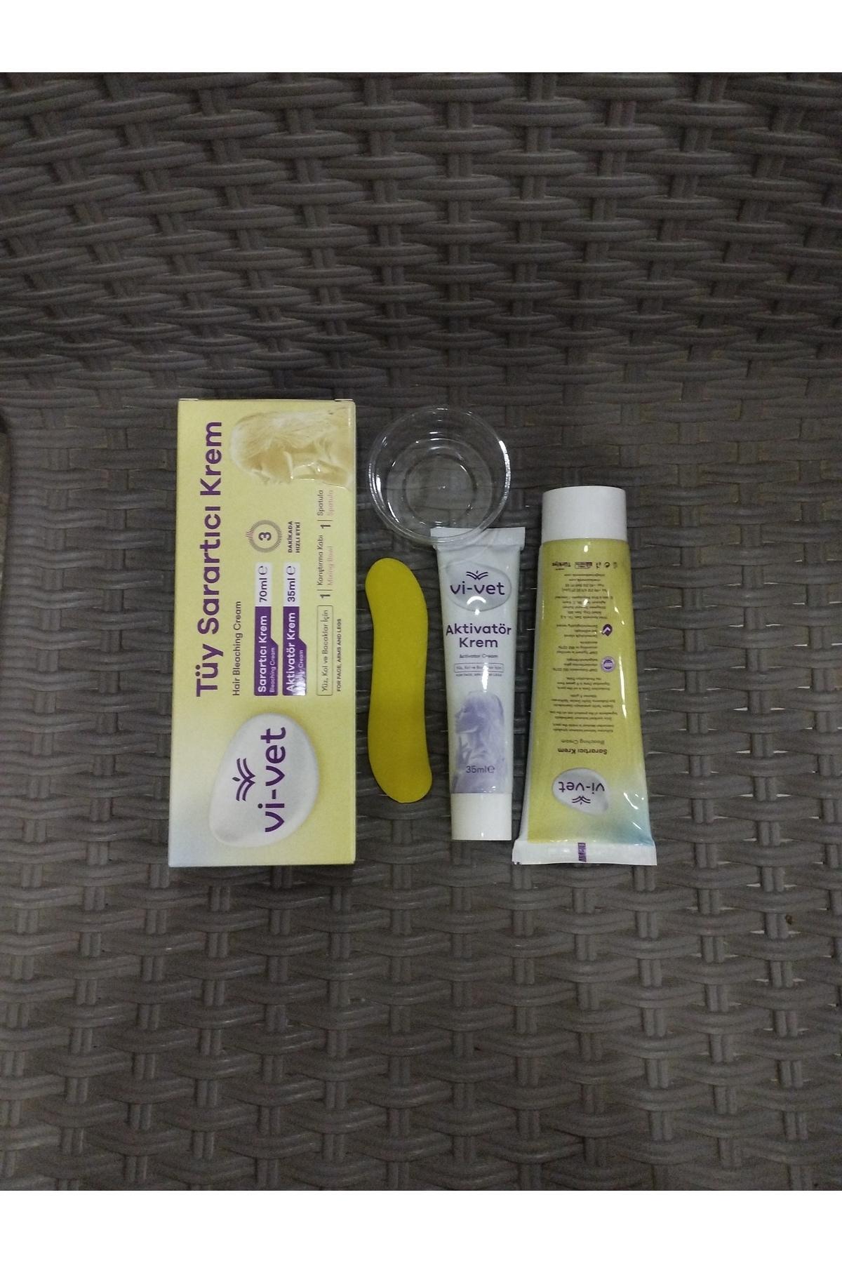 Tüy Sarartıcı Krem 70 ml Aktivatör Krem 35 ml Yüz, Kolve Bacaklar Için — 250018 — تصویر 2 از 8