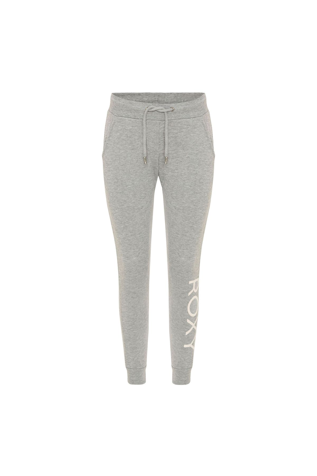 Roxy-Rx Easy Flc Btm Women's Light Gray Tracksuit 1