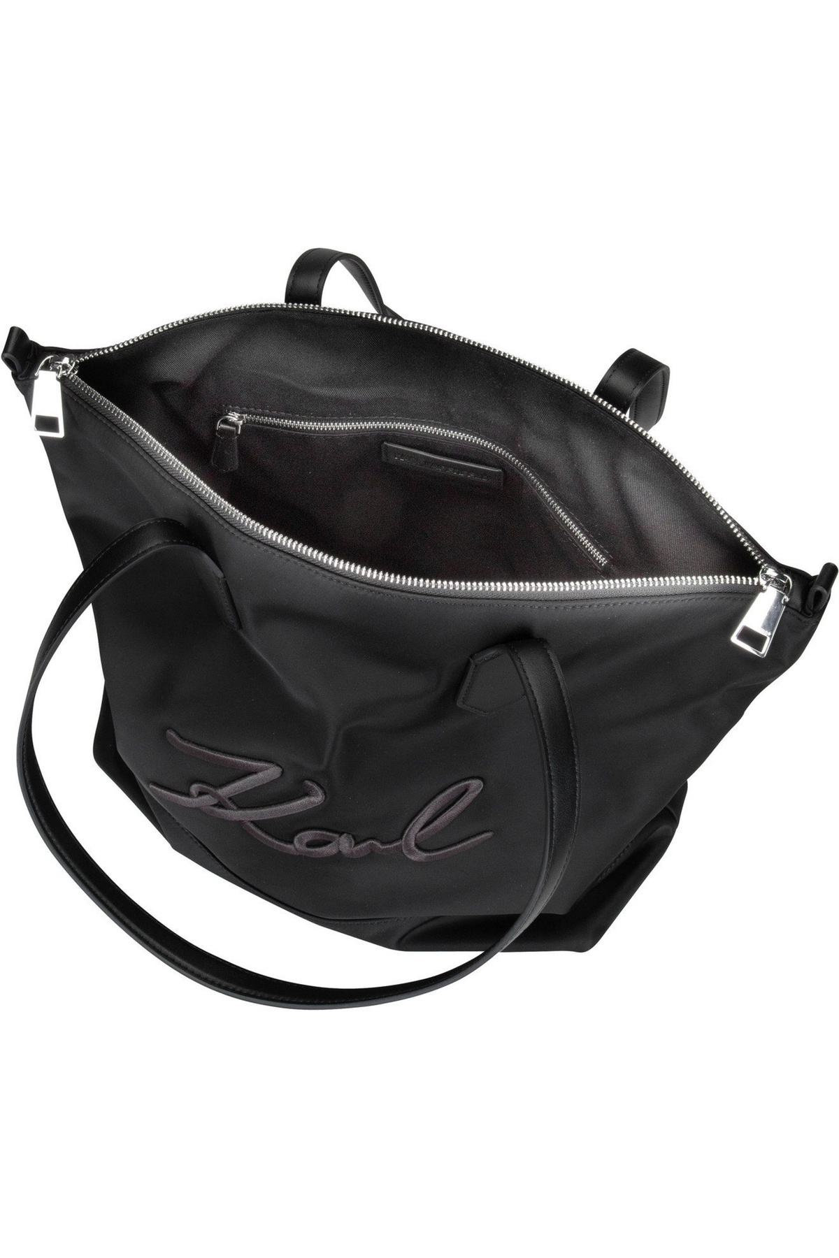 Karl Lagerfeld-Shopper K/Signature MD Tote aus Nylon 3