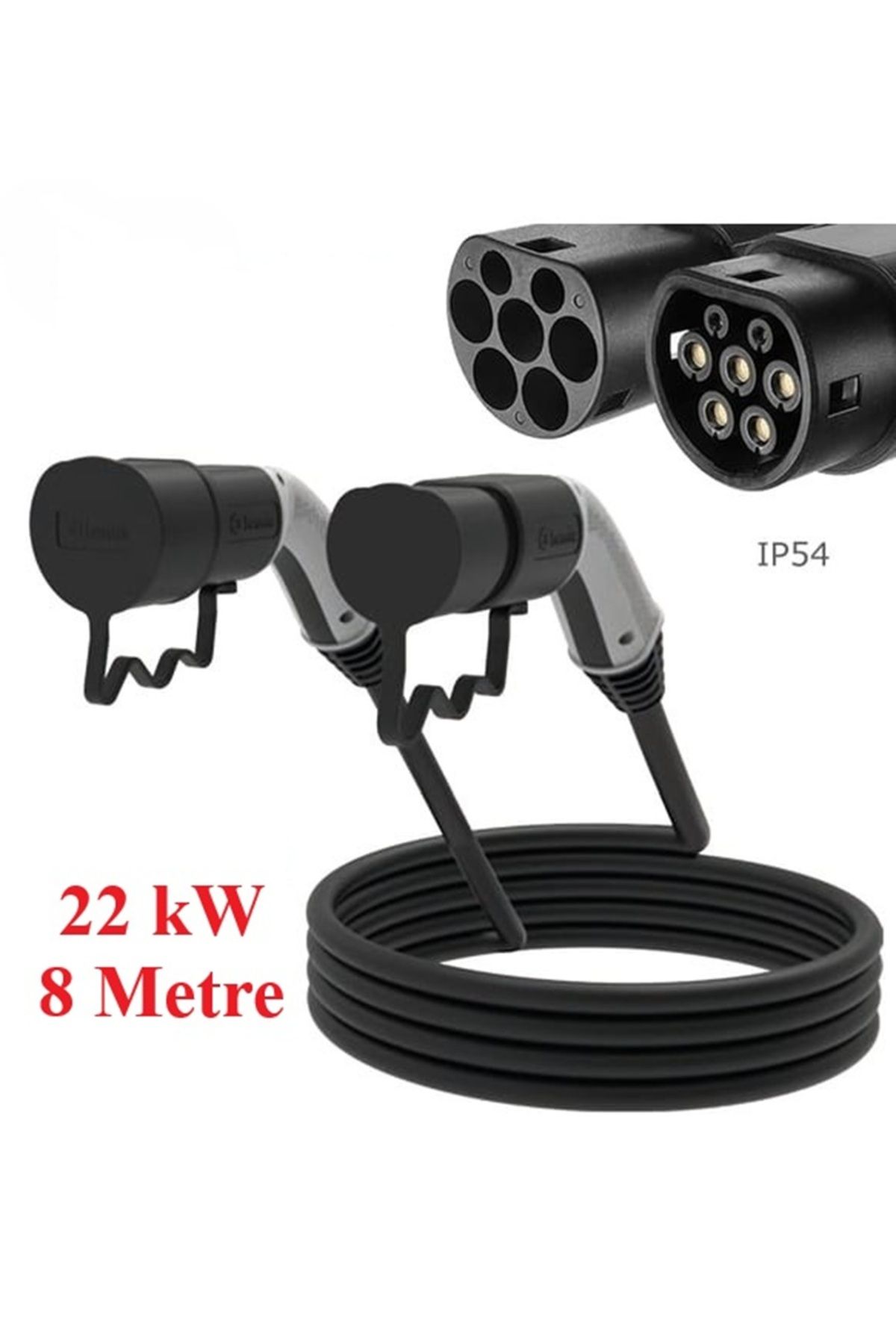 Bemis Elektrikli Araç Kablolu Şarj Seti 22kw Bev-5032-1208(TRİFAZE 32A 8METRE)