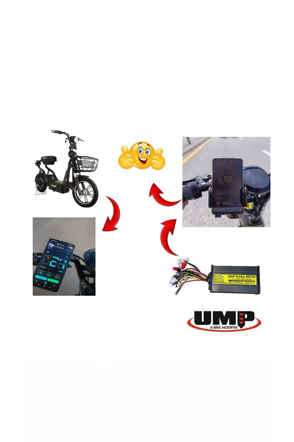 Volta Ump Kara Beyin 4-5 Akülü Volta Vsm  İçin Özel