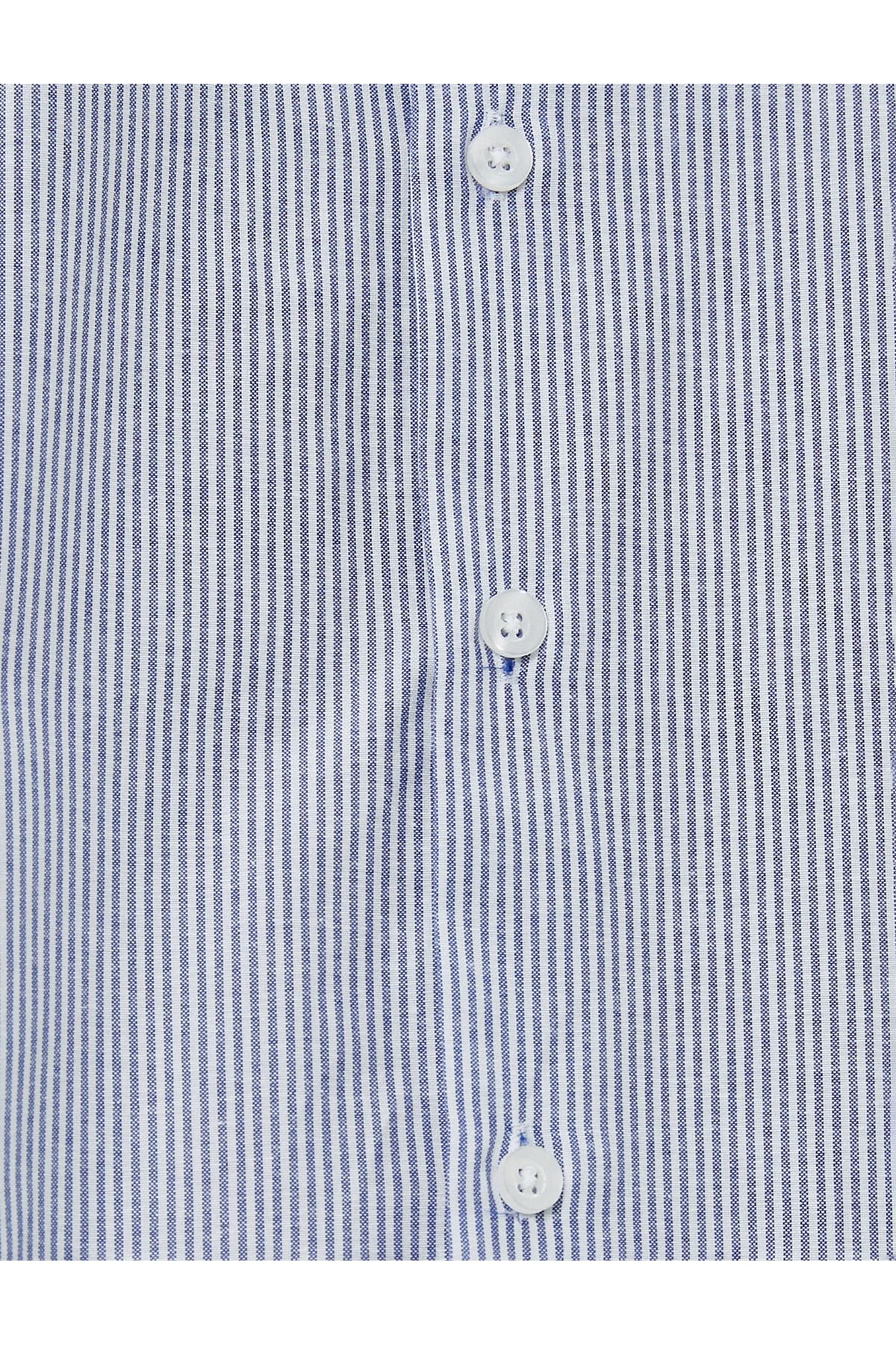 Koton-Cămașă sport Slim Fit Guler clasic cu mânecă lungă, fără călcat 6