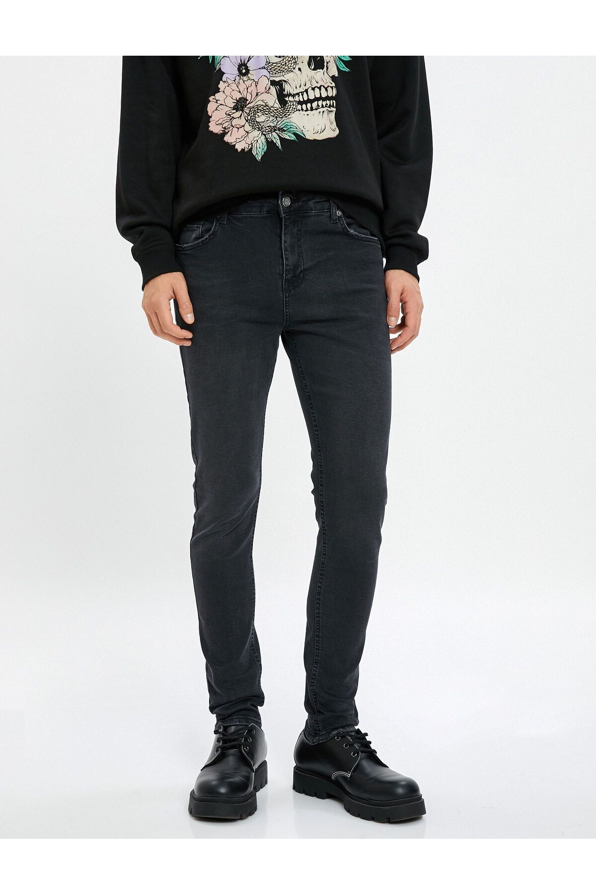 Koton-Skinny Fit Skinny Jeans with Pockets - Michael Jean 3