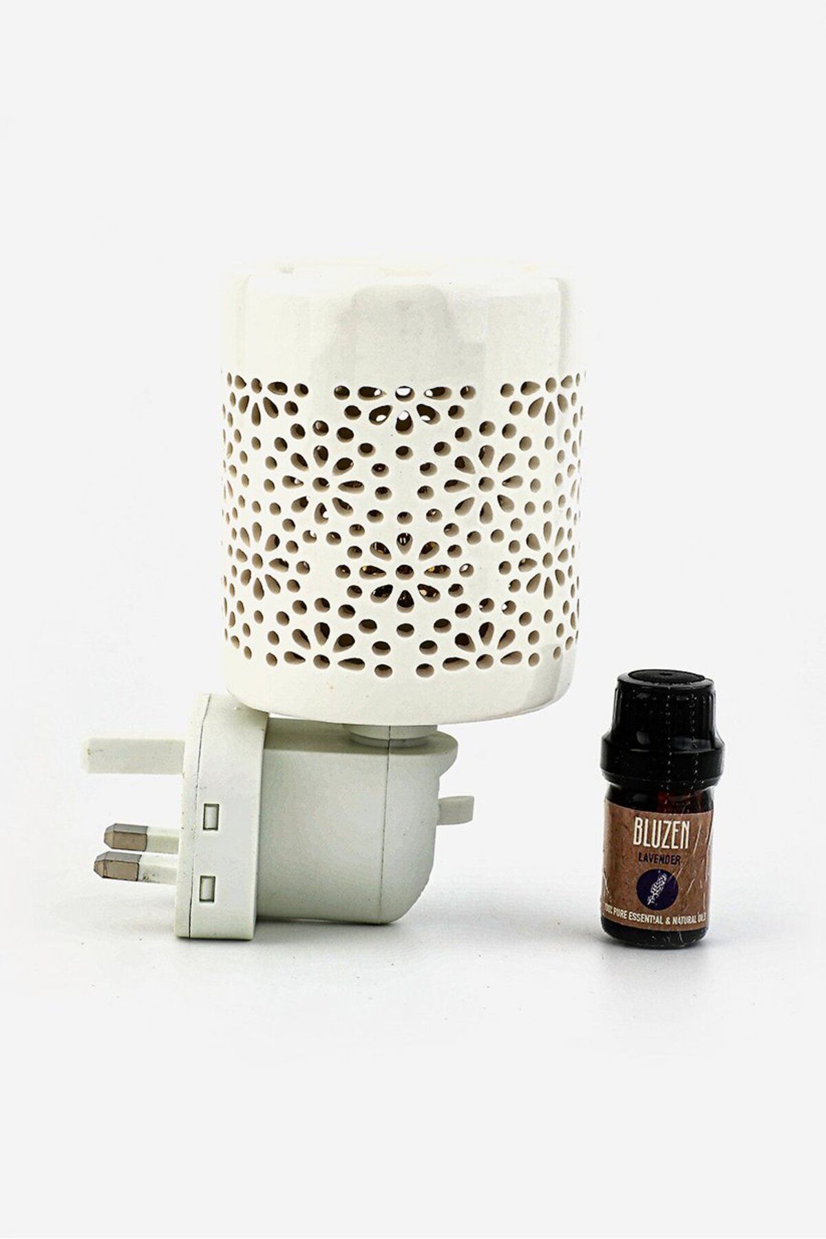 Bluzen-Plug,In Oil Diffuser And Lavender Essential Oil Set, Lavender 4