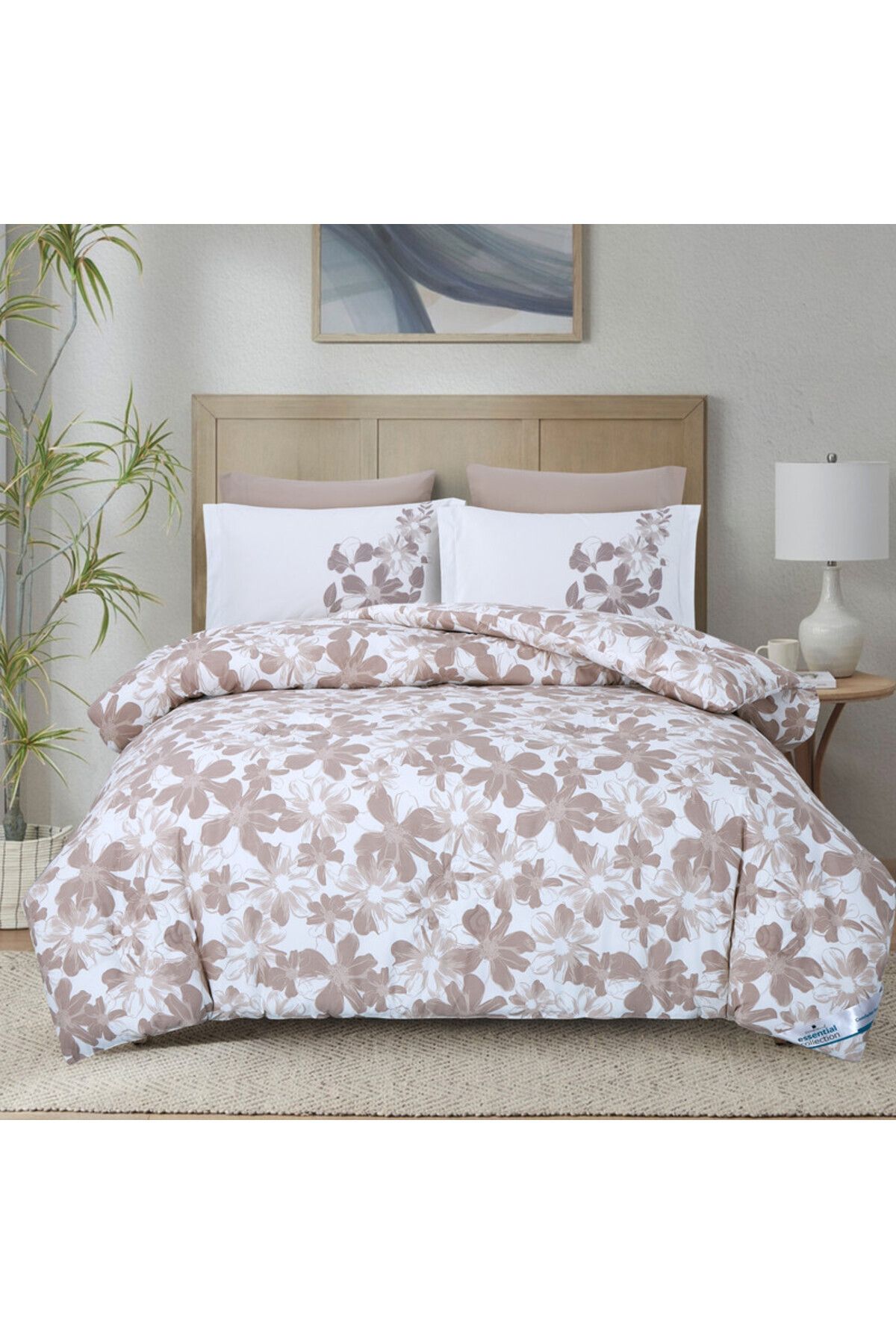 Donetella-Printed Bedding Comforter Set, 4 Pcs Single Size Fits 170x230 Cms 1