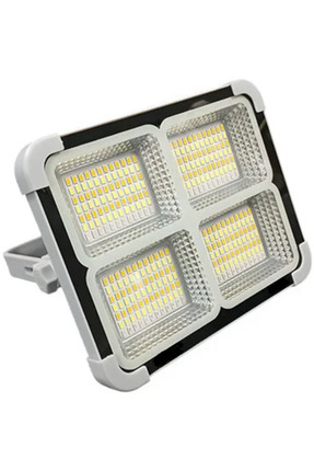 ENZE LİGHTİNG Güneş Enerjili Solar Şarj Edilebilir Led Projektör Taşınabilir ...