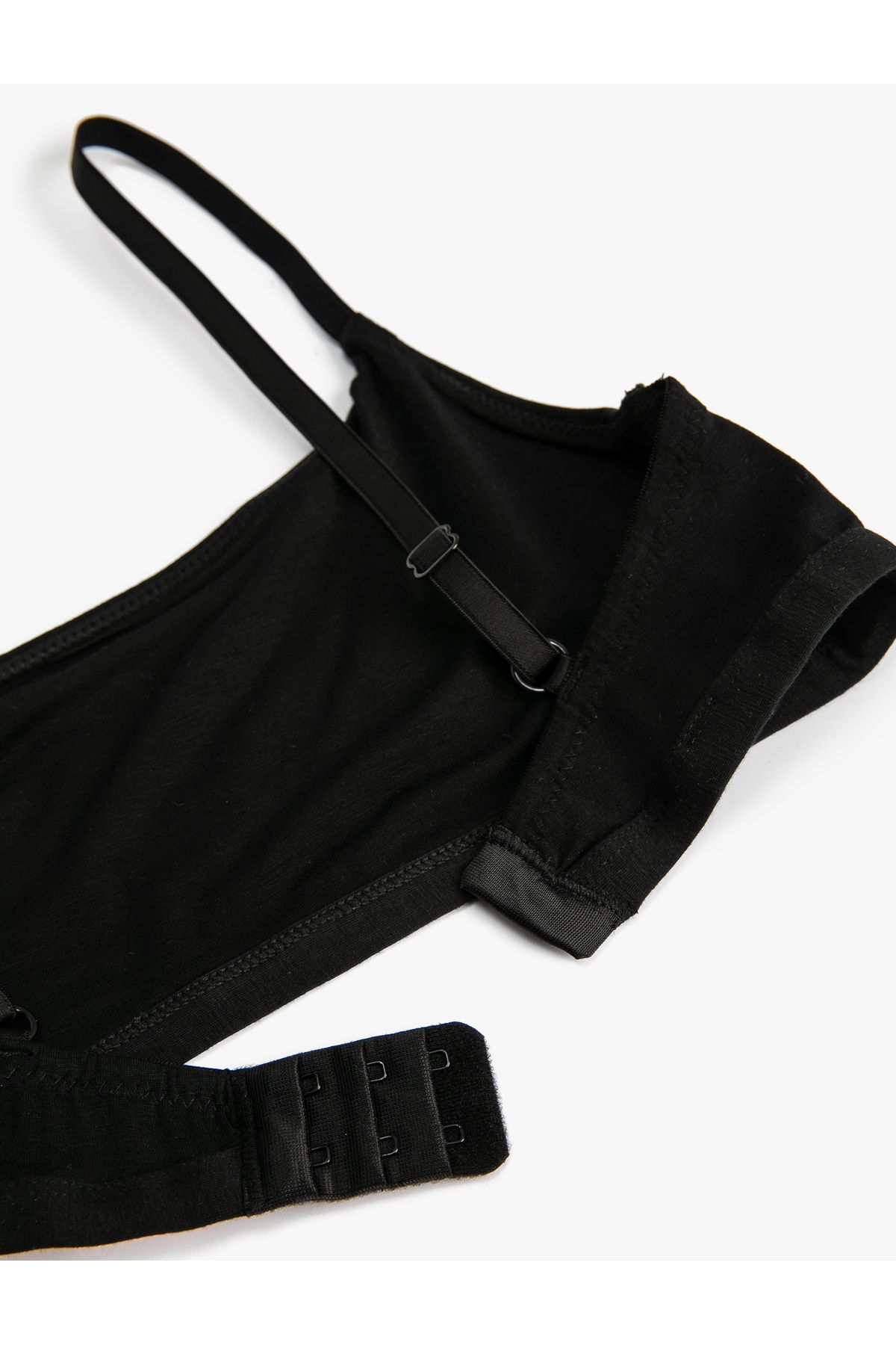 Koton-Non-wired Bra Without Padding Without Padding Strap Viscose 3