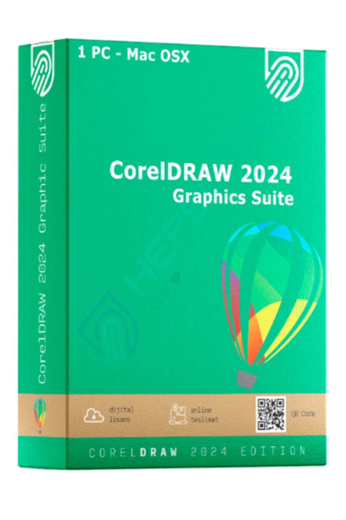 COREL Draw 2024 Graphic Suite Lisans Anahtarı Macosx ( Süresiz )