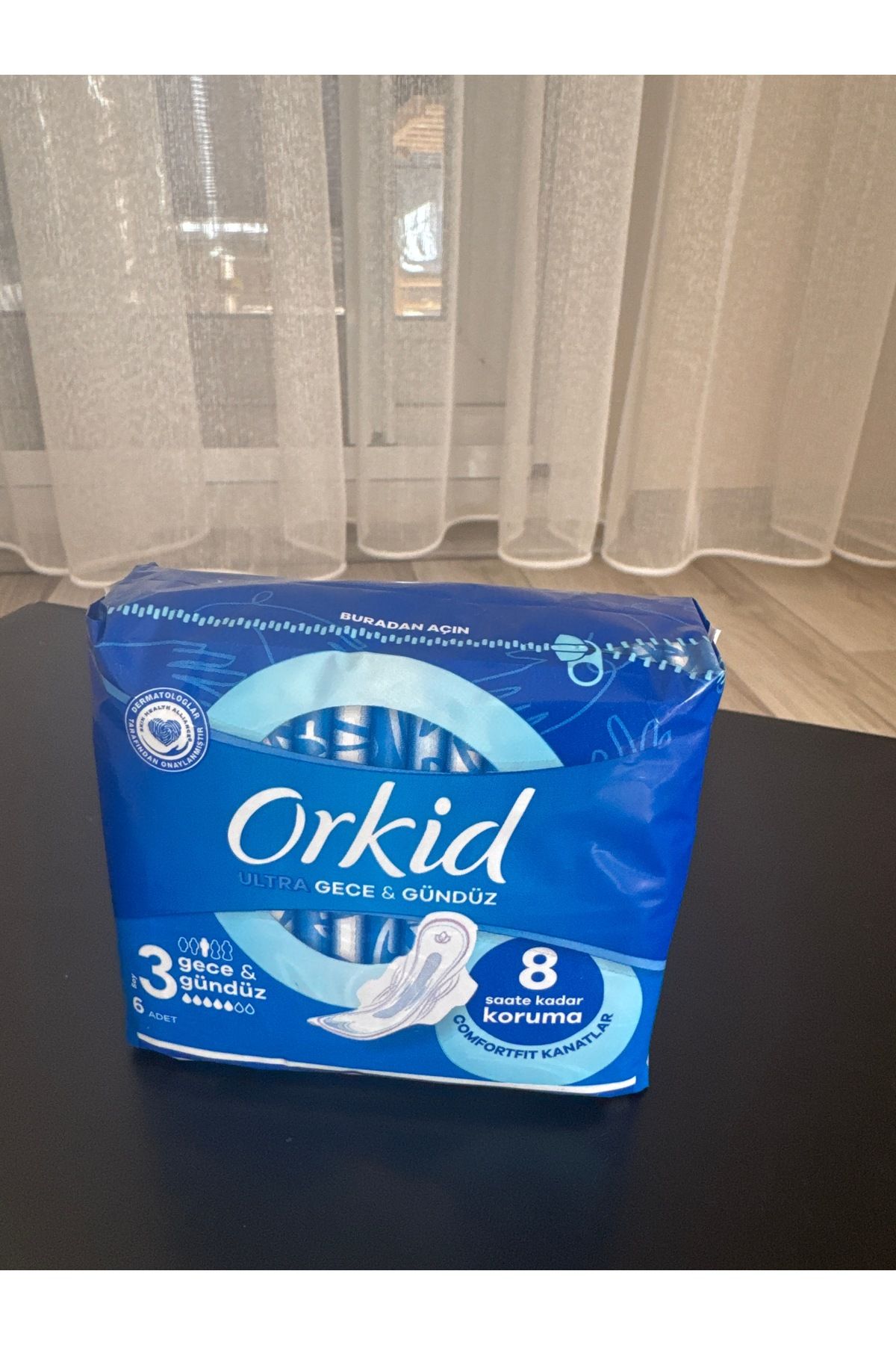 Orkid Ultra Gece&gündüz Ekstra Koruna Tekli Paket 6’lı