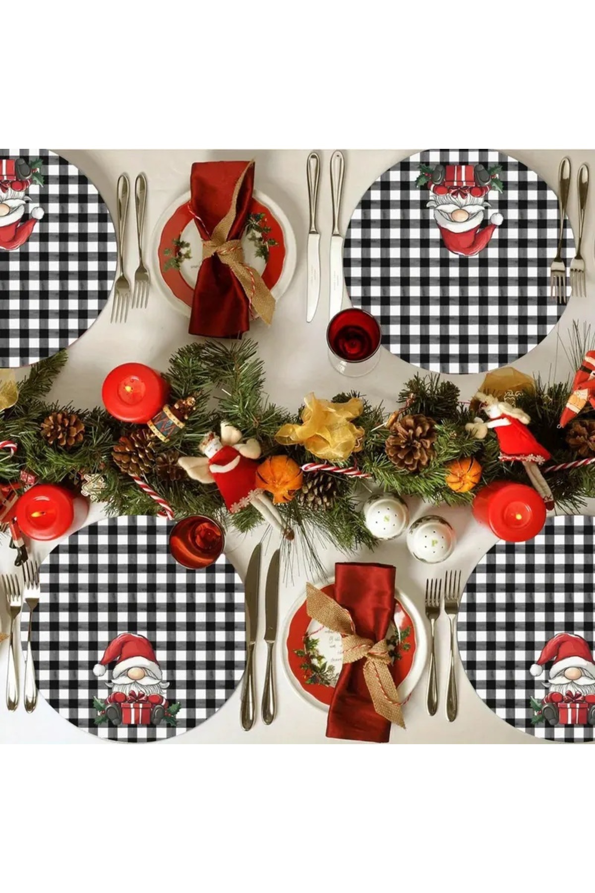 Ahşap Noel Baba Temalı Supla 3