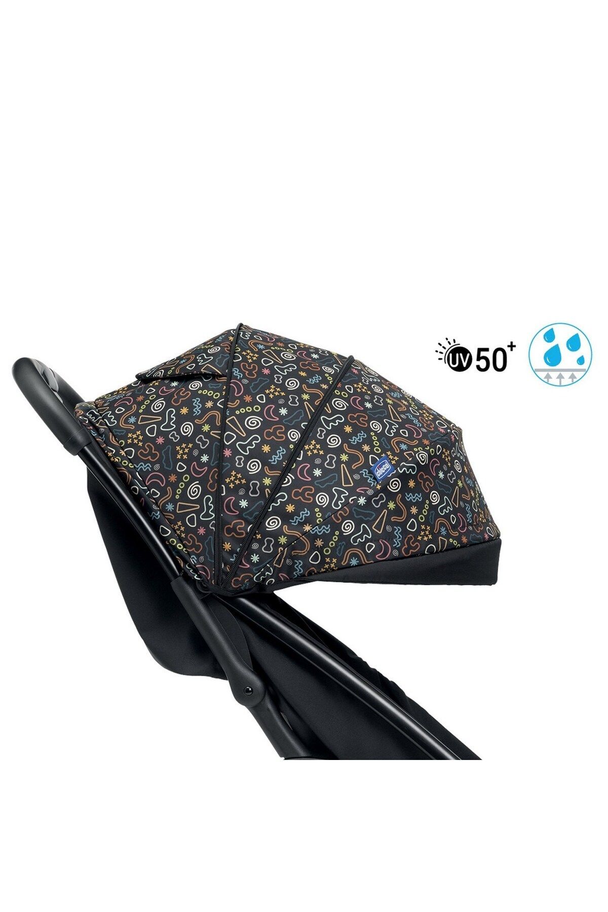 Chicco Glee Bebek Arabası Playful Black fotoğrafı 5 (önizleme)