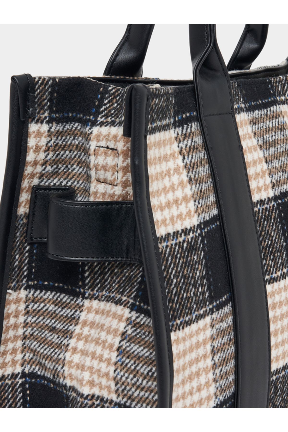 Styli-Checked Design Handbag 7